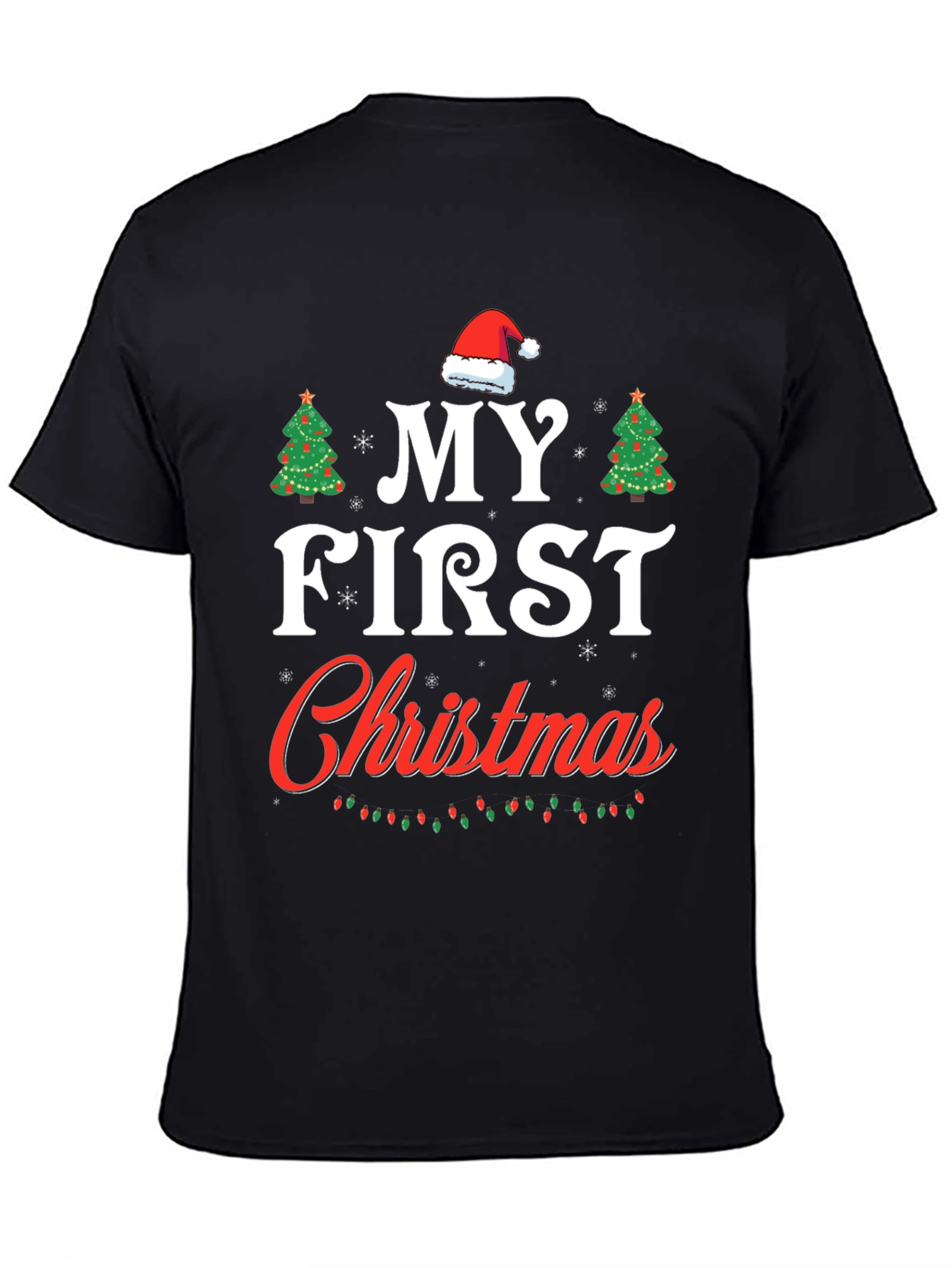 My First Christmas T-Shirt Holiday Festive Tee