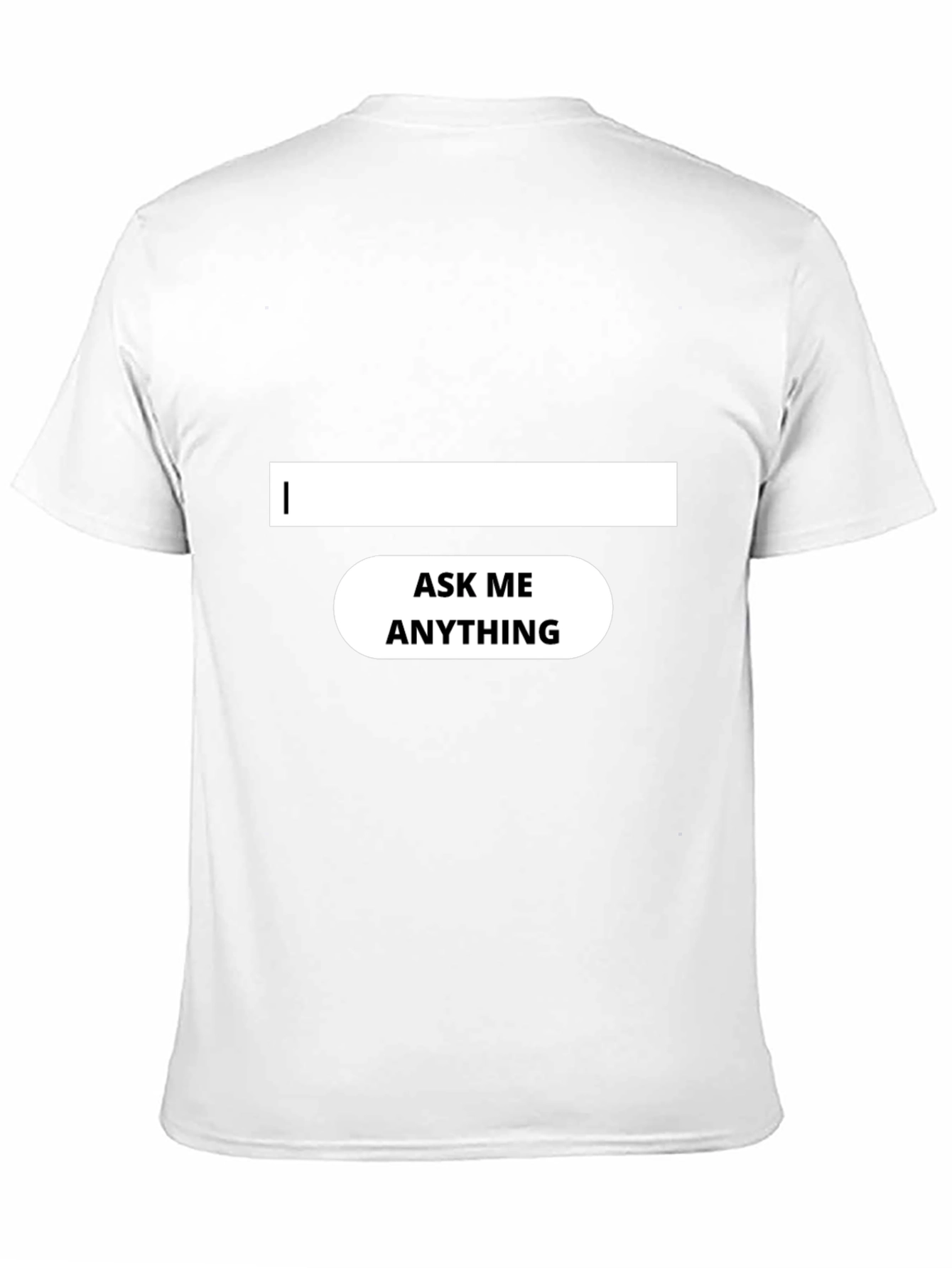 Ask Me Anything Black T-Shirt
