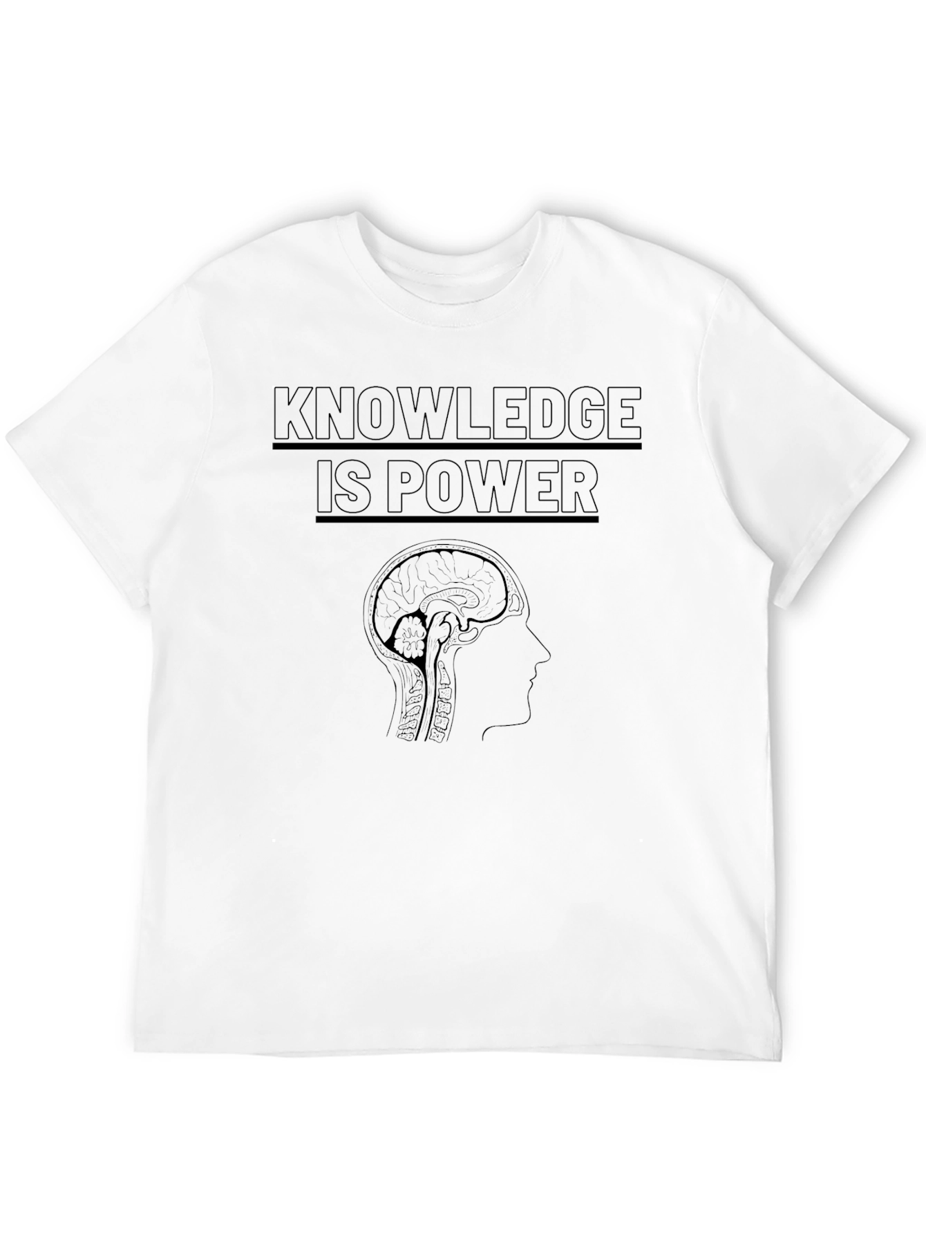 Knowledge Is Power Graphic T-Shirt
