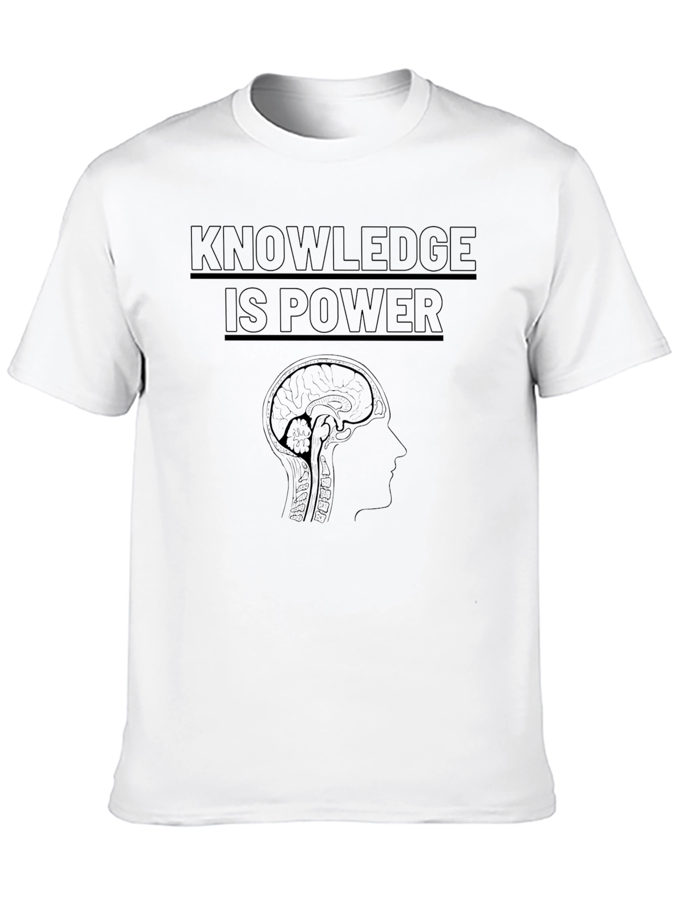 Knowledge Is Power Graphic T-Shirt
