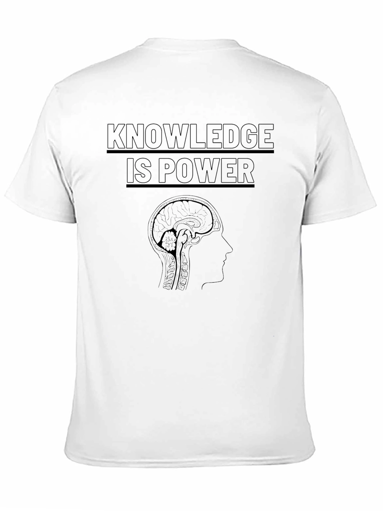 Knowledge Is Power Graphic T-Shirt