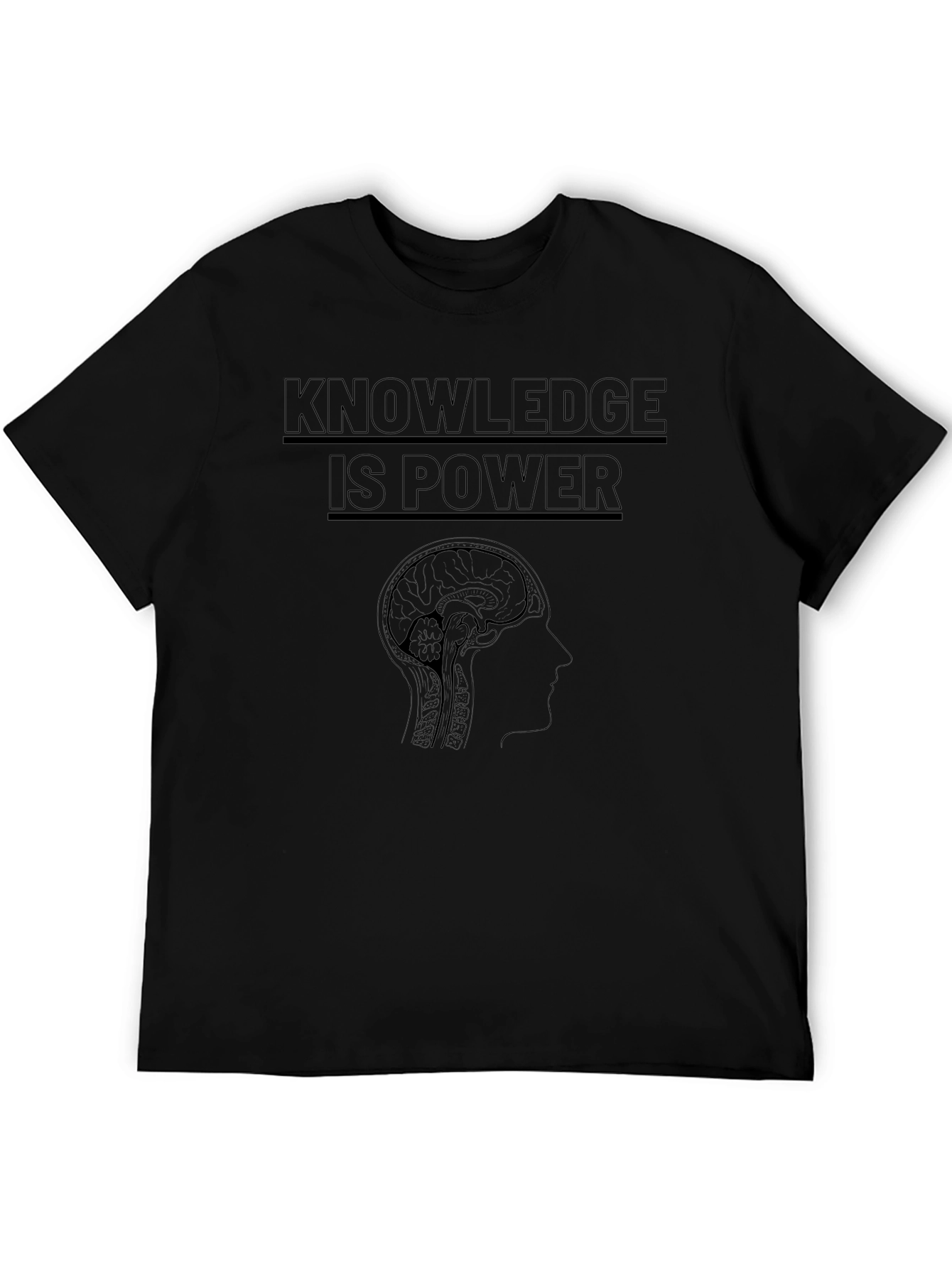 Knowledge Is Power Graphic T-Shirt