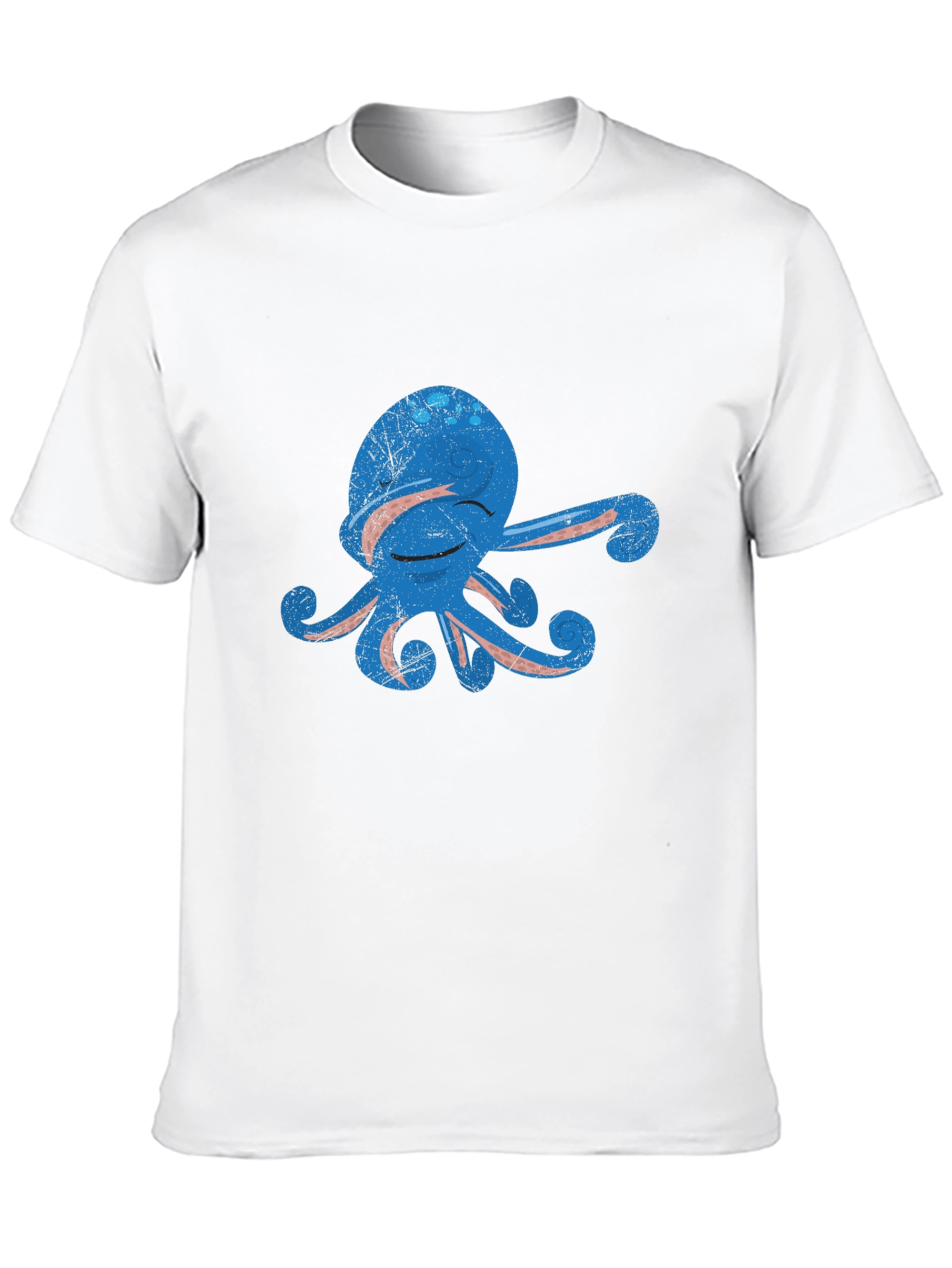 Cool Octopus Graphic Tee - Soft Cotton Blend