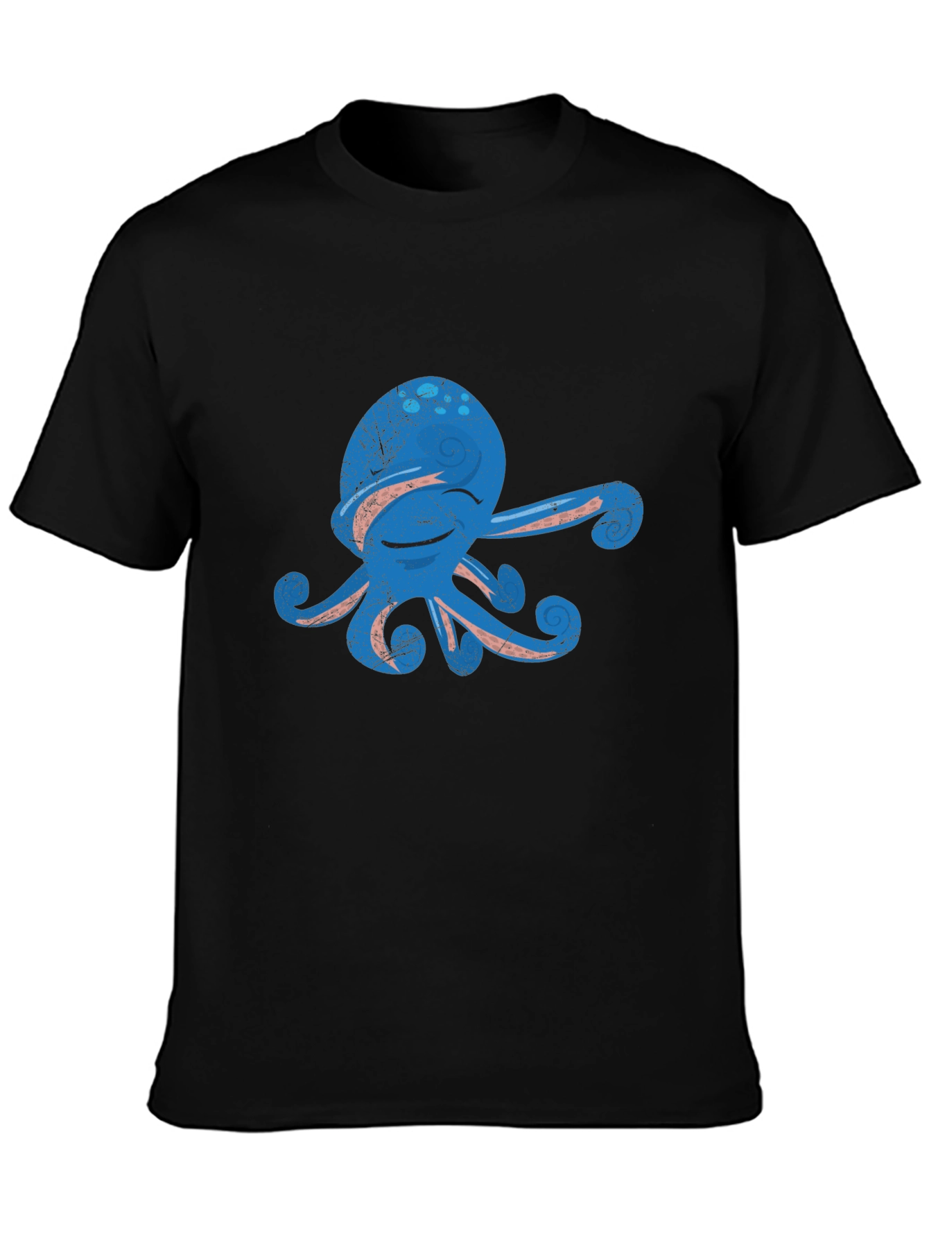 Cool Octopus Graphic Tee - Soft Cotton Blend