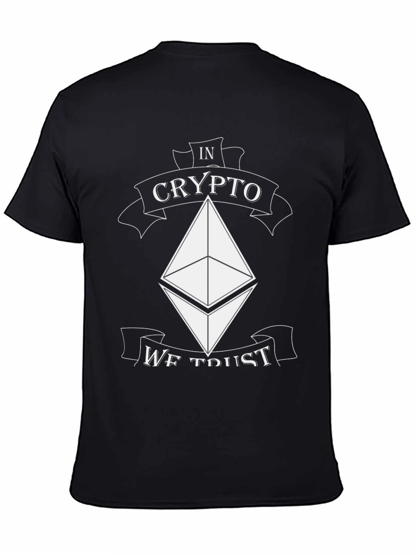 In Crypto We Trust T-Shirt - Black