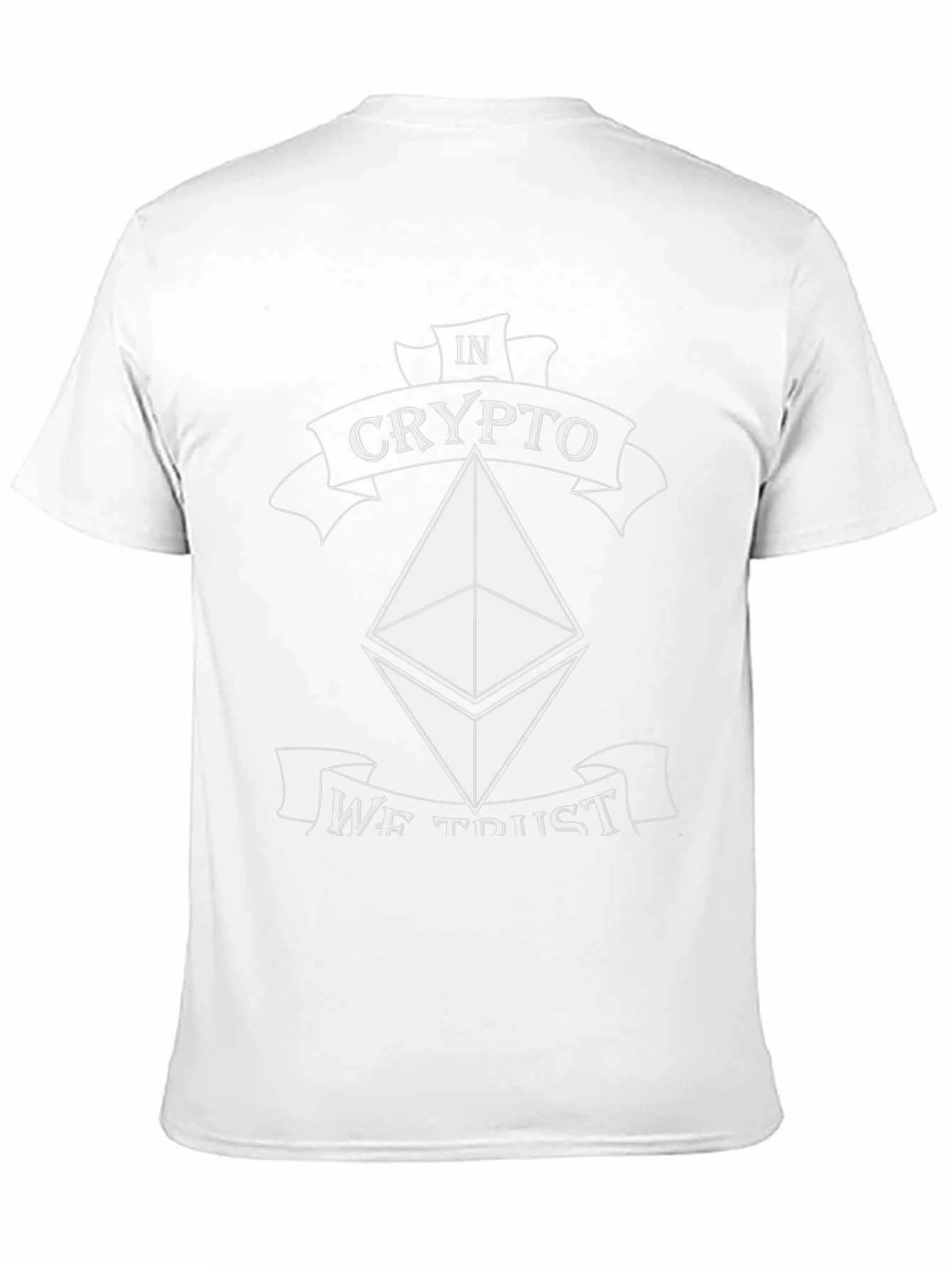 In Crypto We Trust T-Shirt - Black