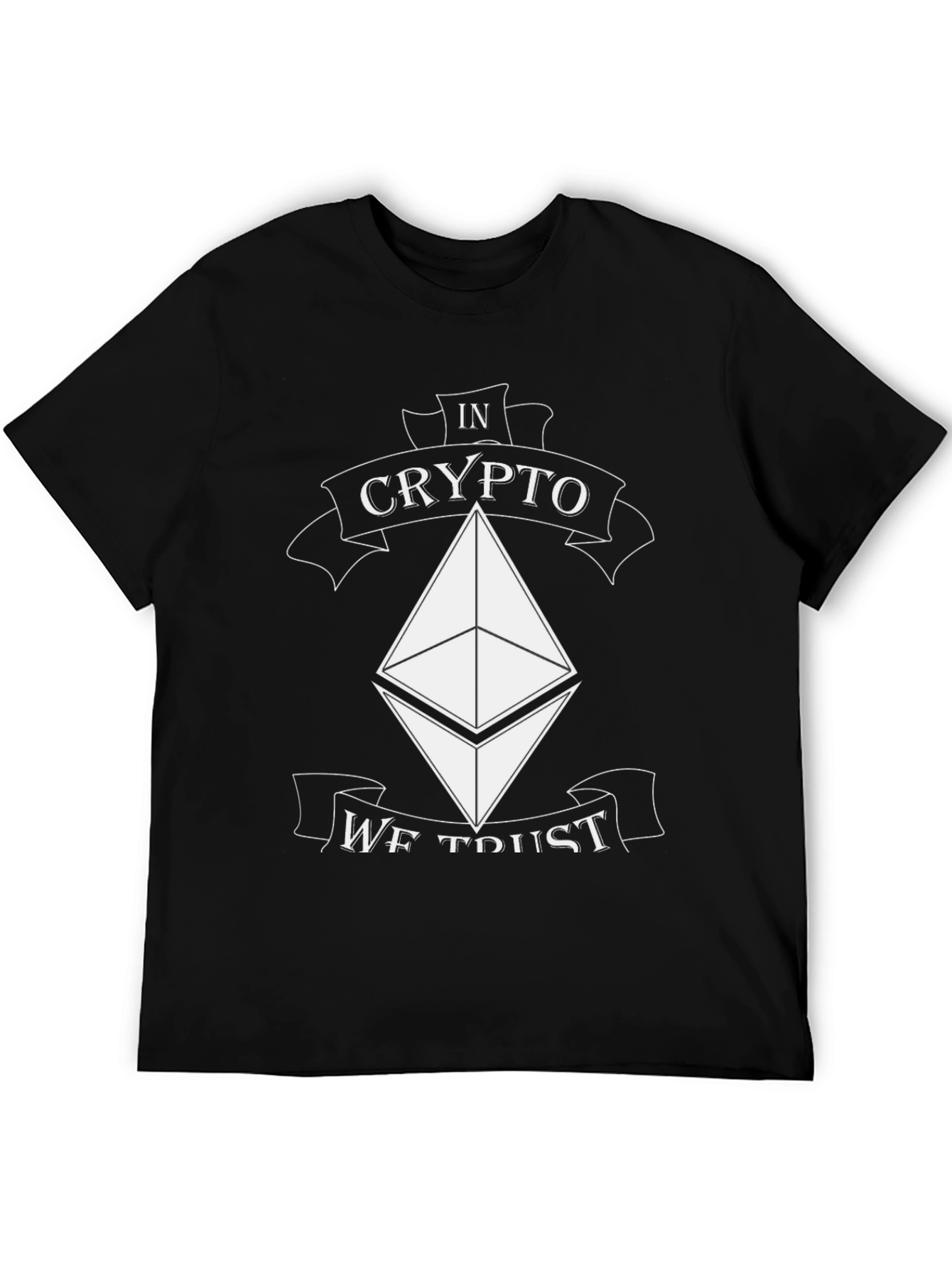 In Crypto We Trust T-Shirt - Black