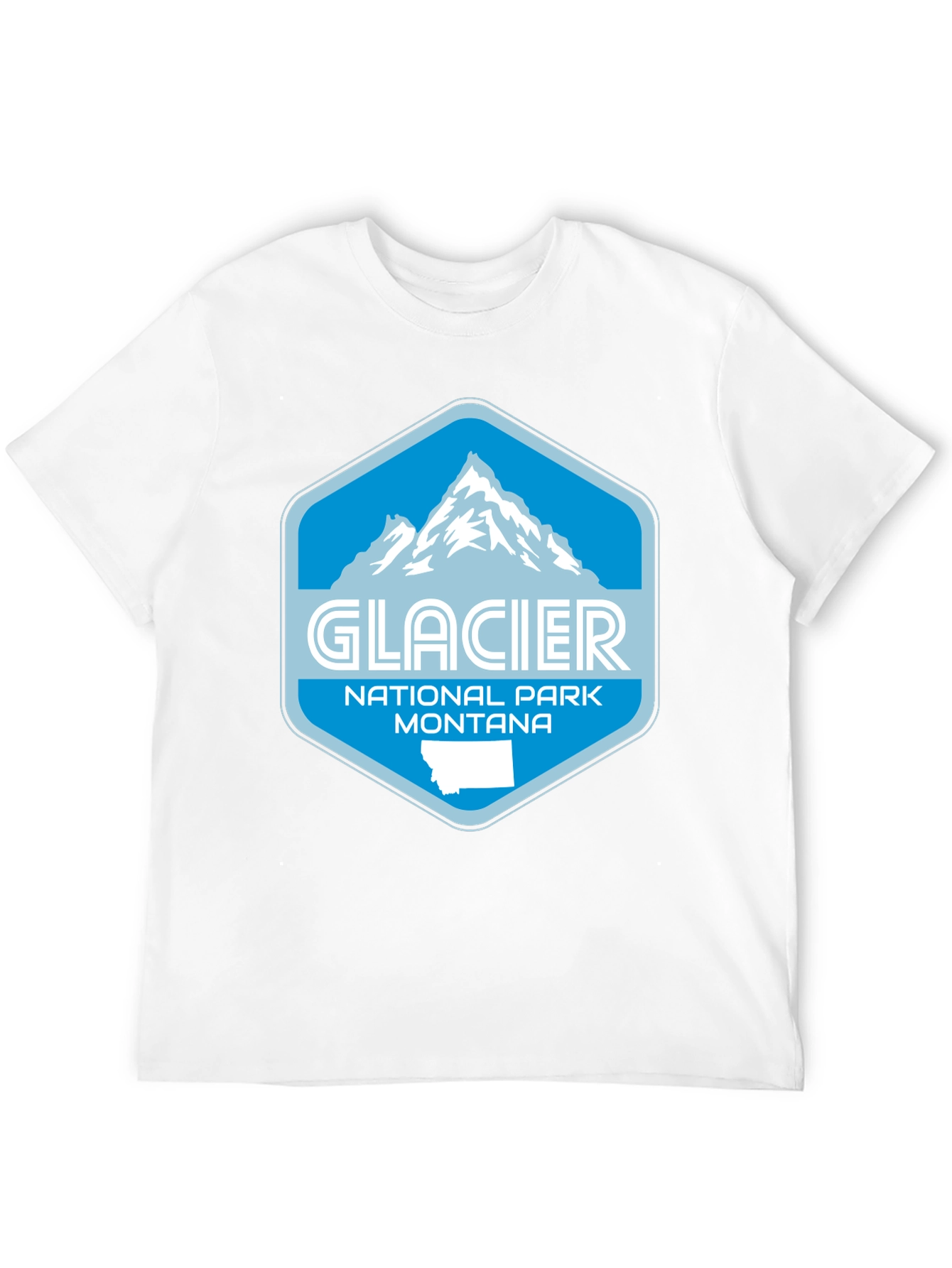 Glacier National Park Montana Graphic Tee