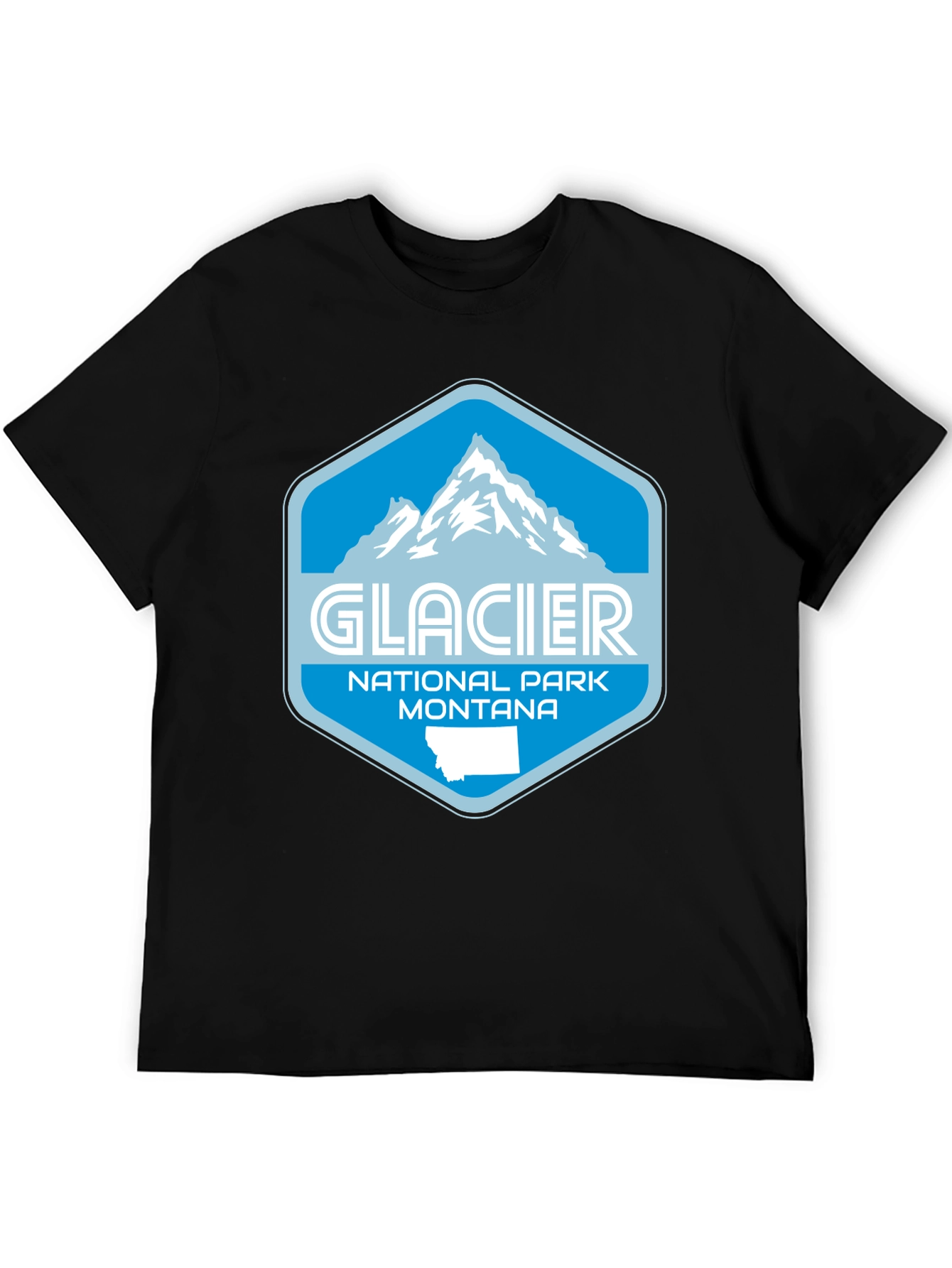 Glacier National Park Montana Graphic Tee