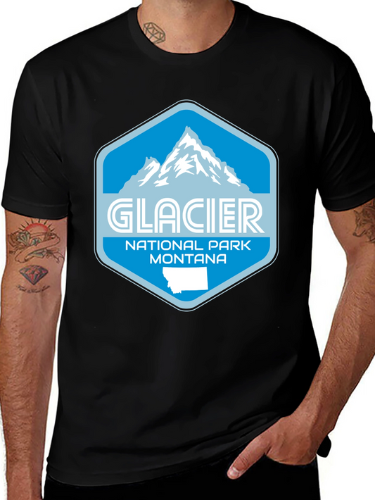 Glacier National Park Montana Graphic Tee