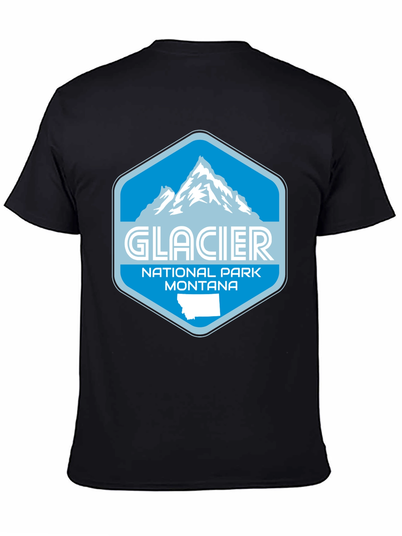 Glacier National Park Montana Graphic Tee
