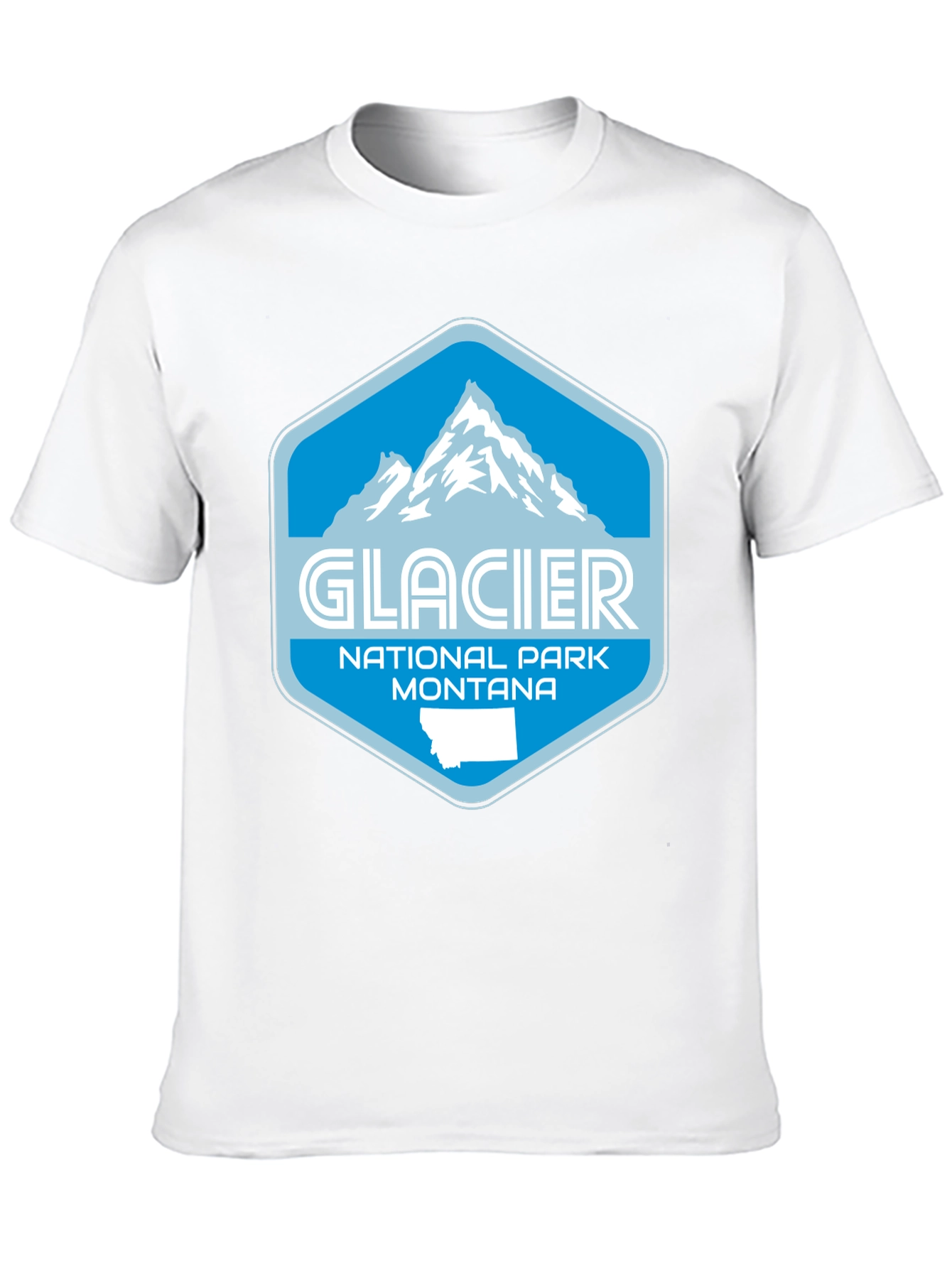 Glacier National Park Montana Graphic Tee