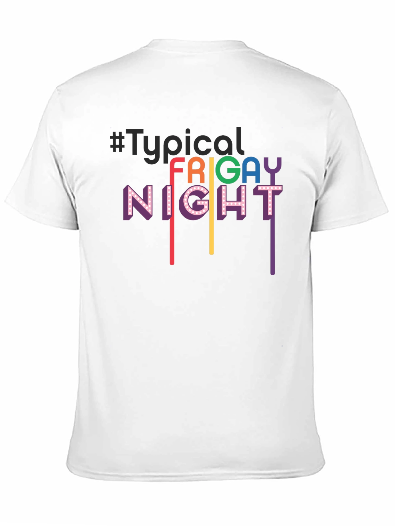 Frigay Night T-Shirt - Unisex Black Tee