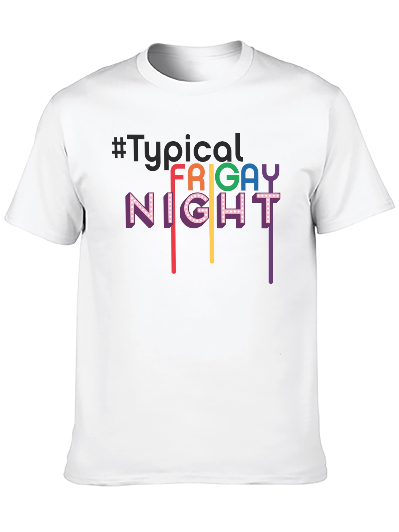 Frigay Night T-Shirt - Unisex Black Tee