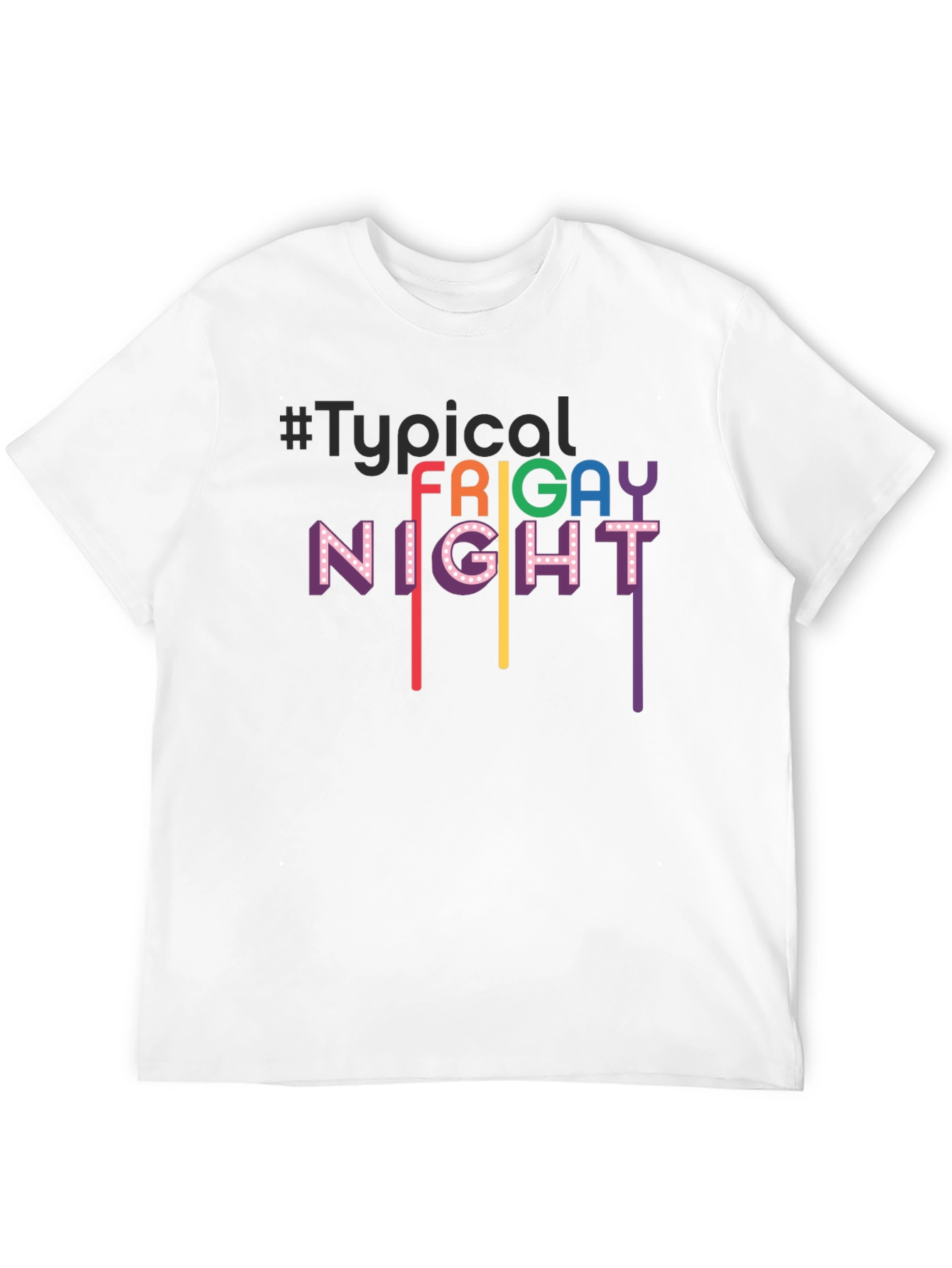 Frigay Night T-Shirt - Unisex Black Tee