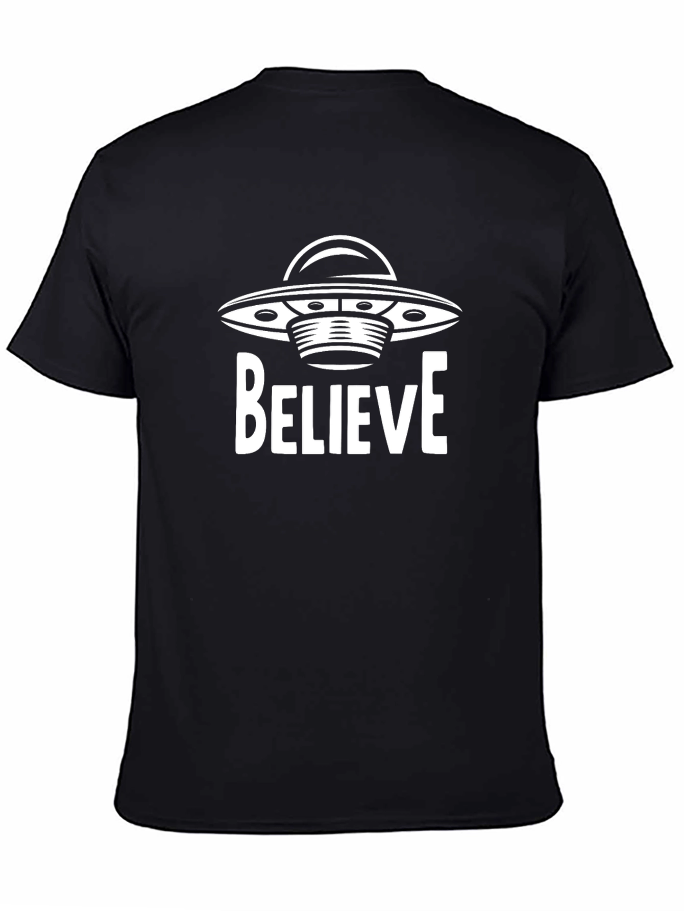 Believe UFO T-Shirt - Sci-Fi Alien Tee
