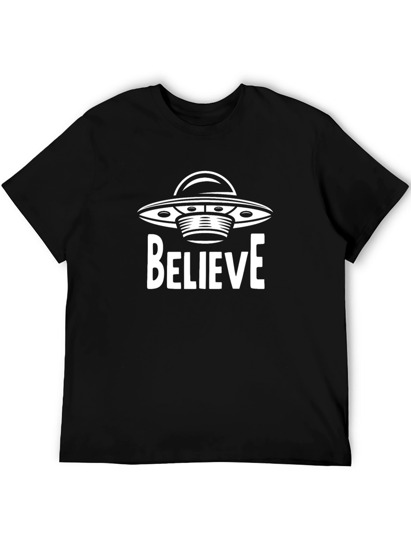 Believe UFO T-Shirt - Sci-Fi Alien Tee