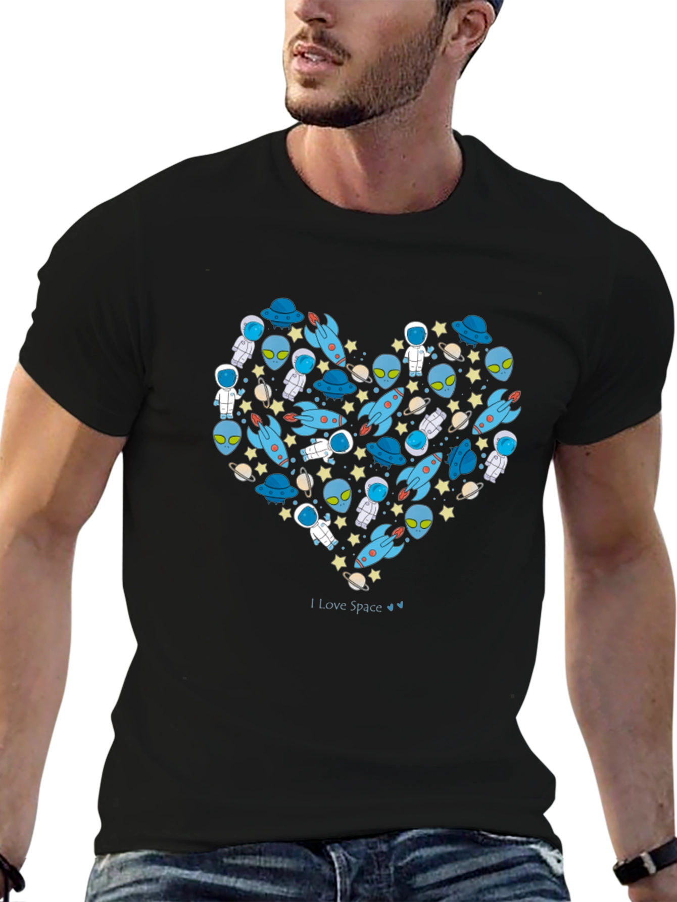 I Love Space T-Shirt