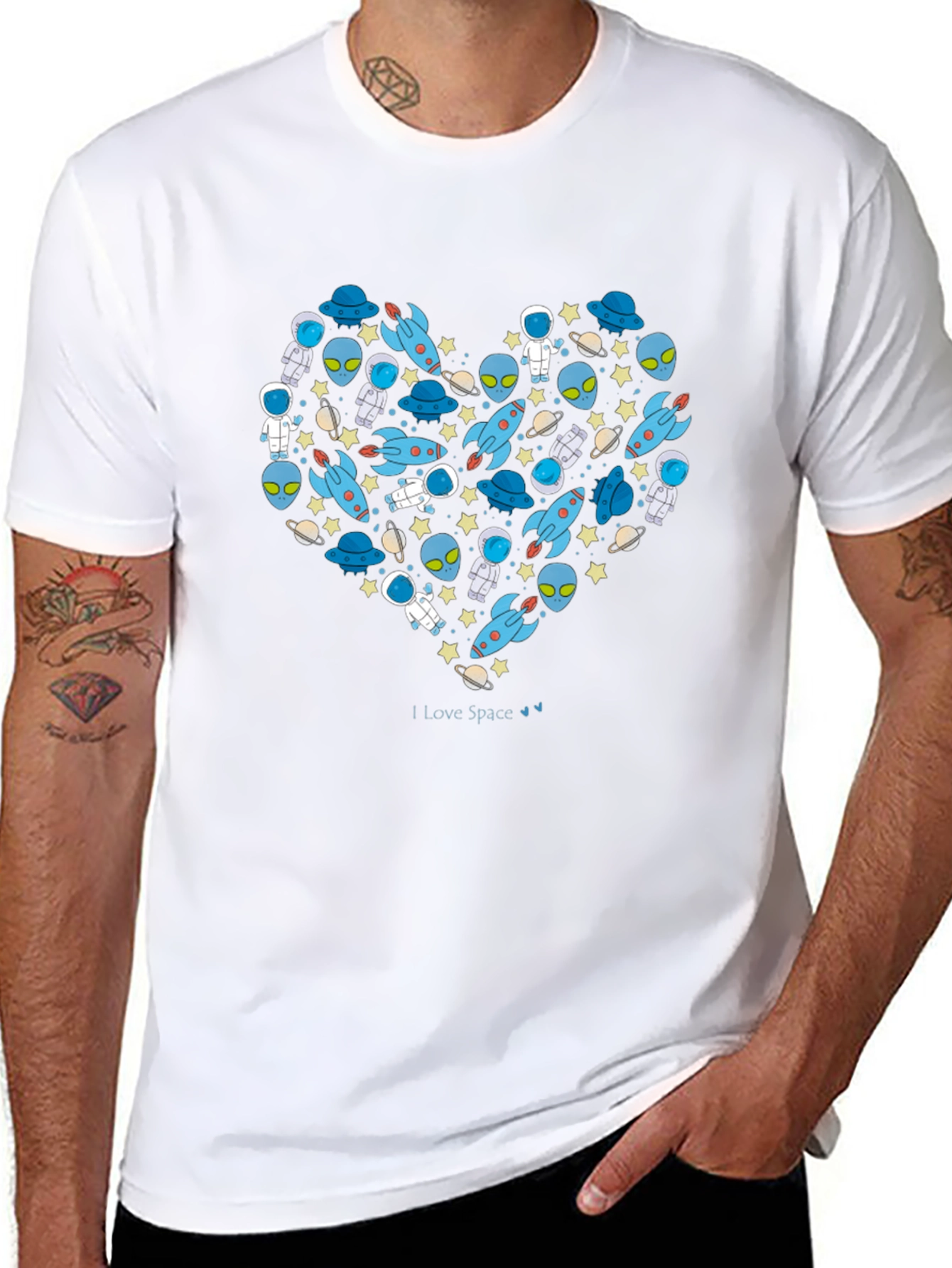 I Love Space T-Shirt