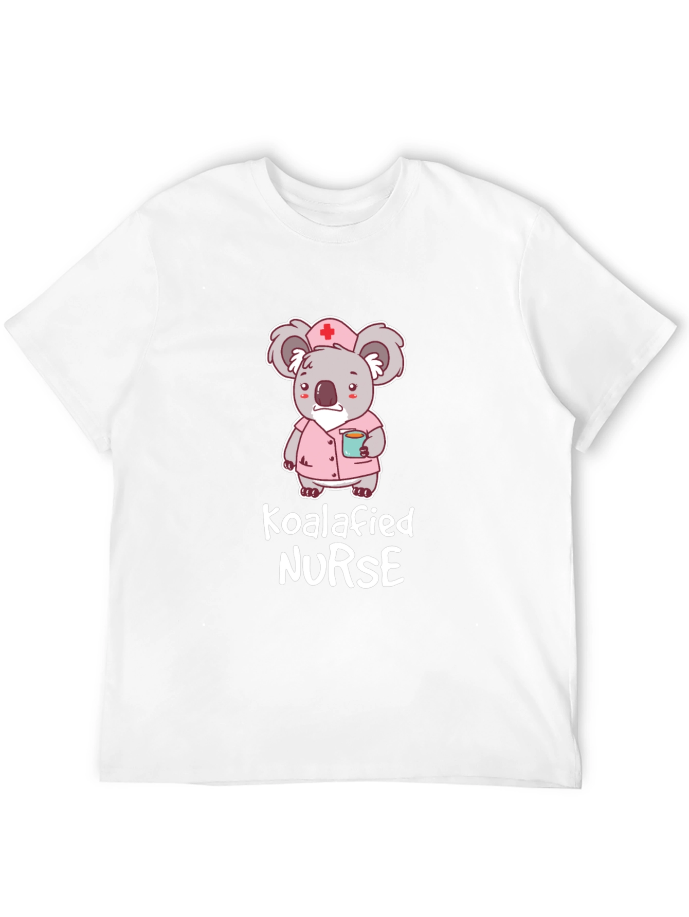 Koalafied Nurse Graphic T-Shirt - Cute Koala Design