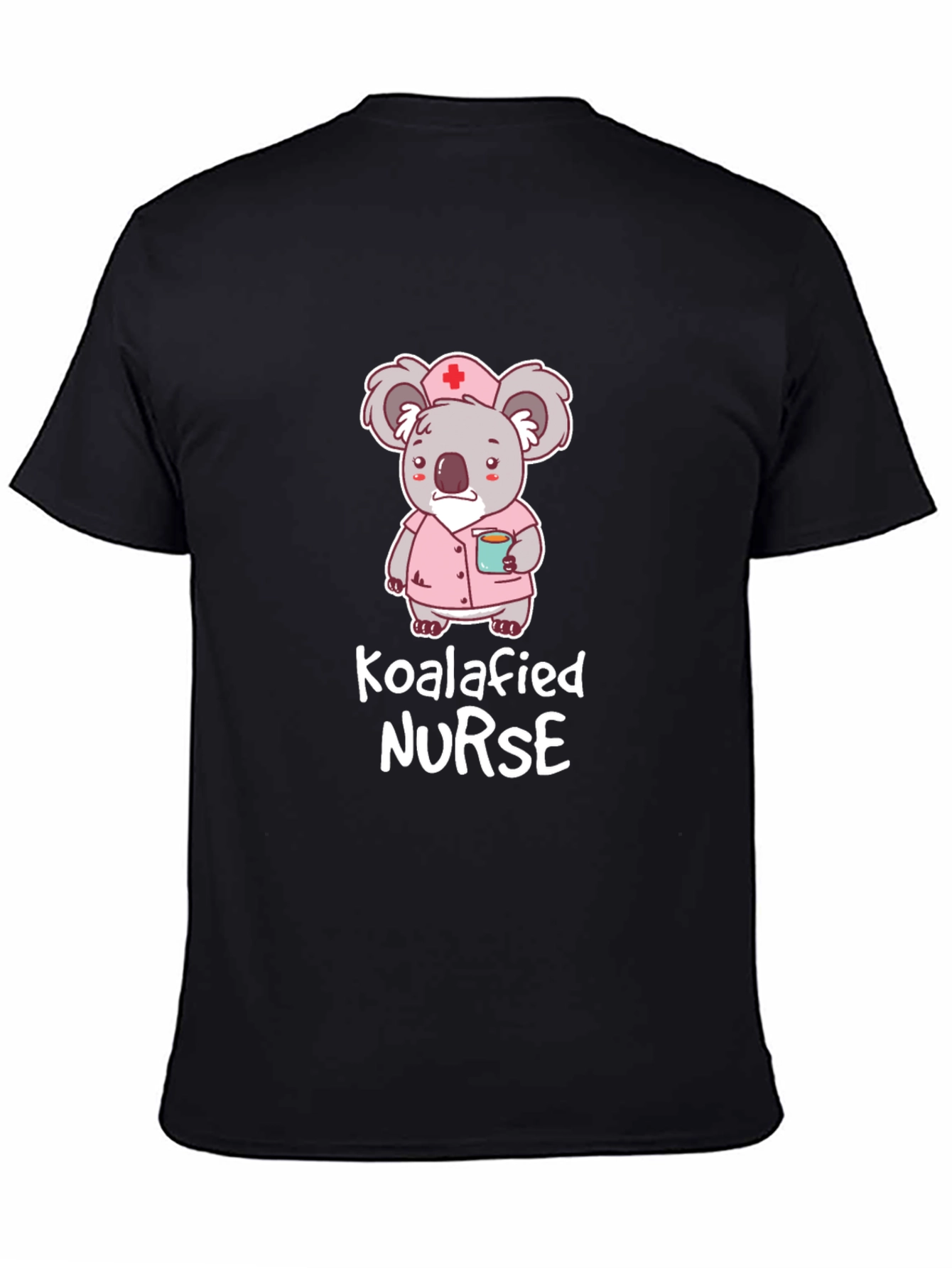 Koalafied Nurse Graphic T-Shirt - Cute Koala Design