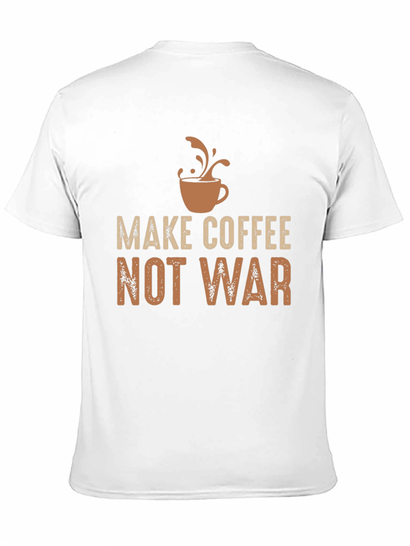 Make Coffee Not War Graphic Tee