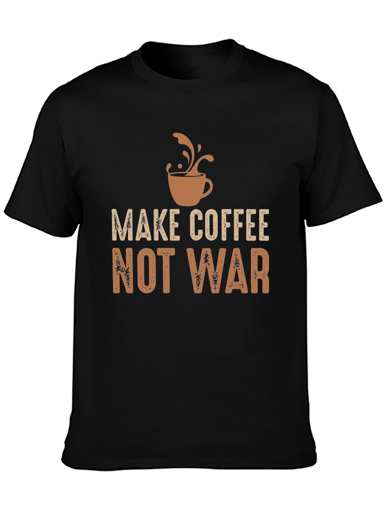 Make Coffee Not War Graphic Tee