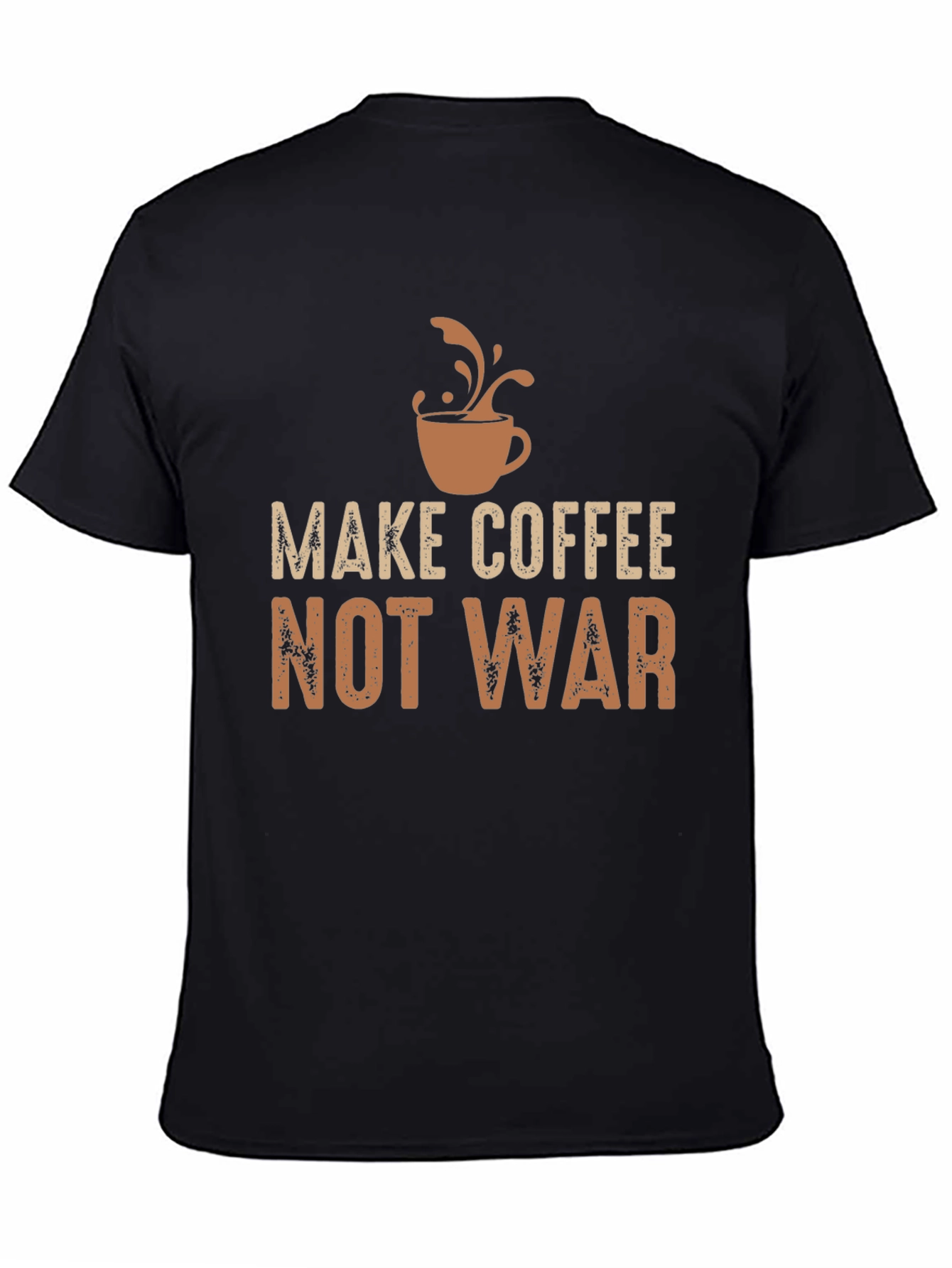 Make Coffee Not War Graphic Tee