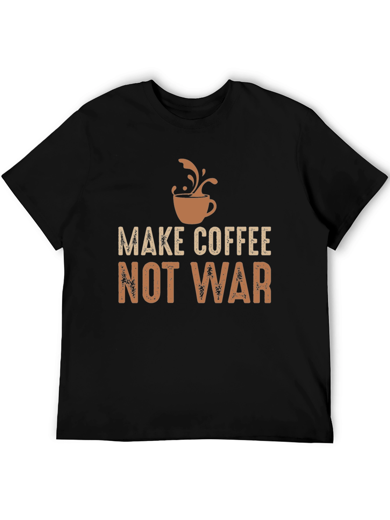 Make Coffee Not War Graphic Tee