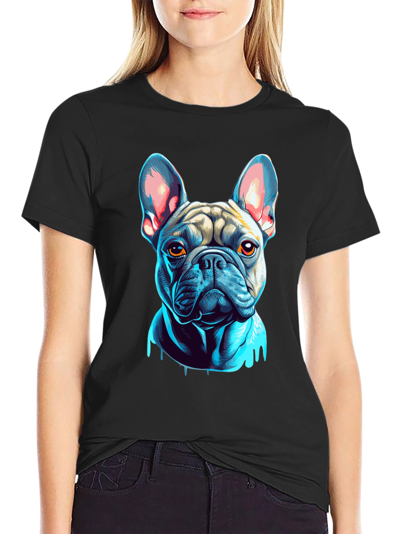 French Bulldog Graphic Tee - Stylish Dog Lover Shirt