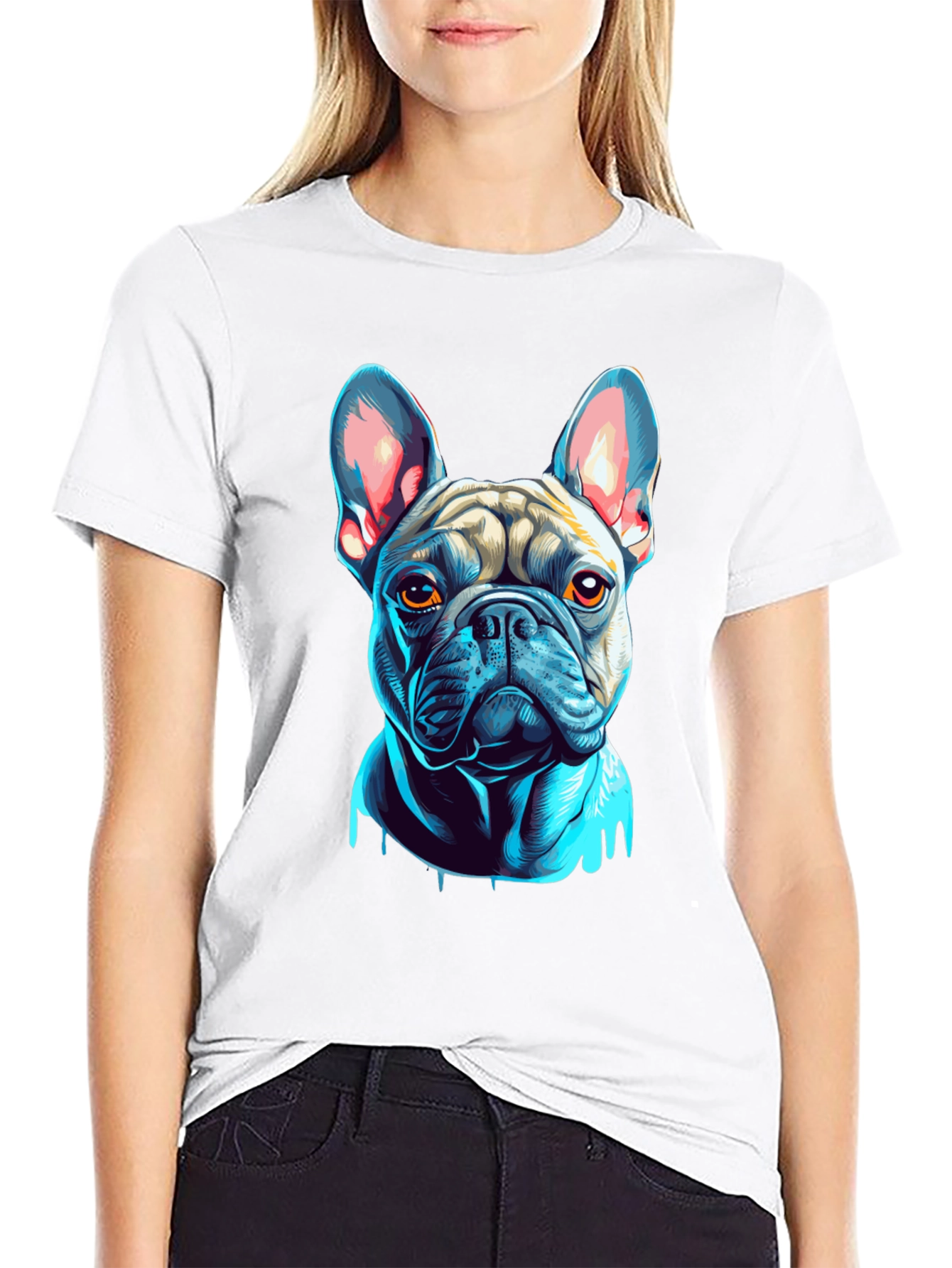 French Bulldog Graphic Tee - Stylish Dog Lover Shirt