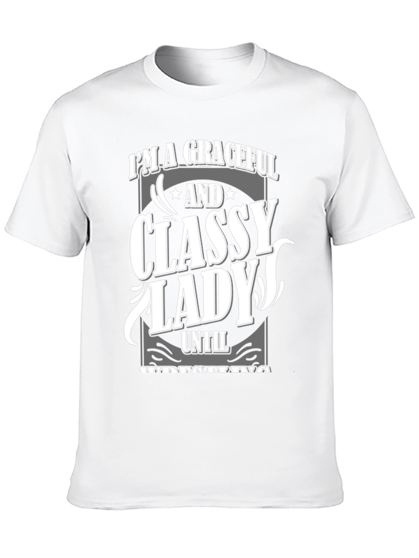 Graceful Classy Lady Graphic T-Shirt