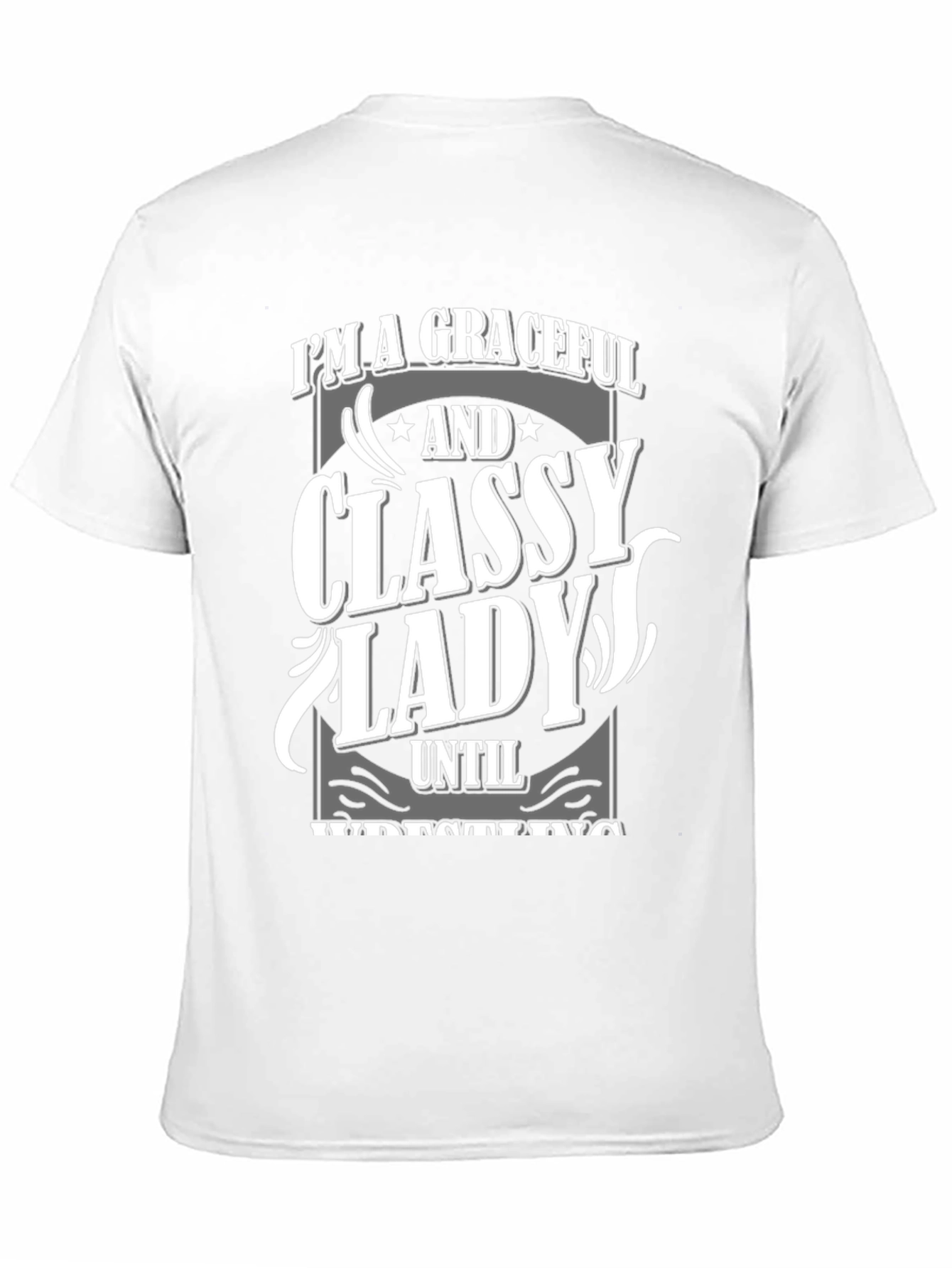 Graceful Classy Lady Graphic T-Shirt