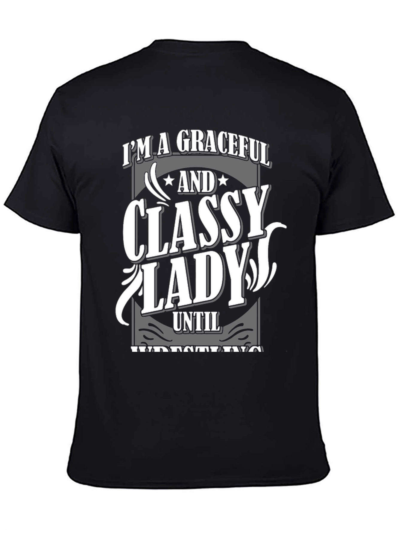 Graceful Classy Lady Graphic T-Shirt