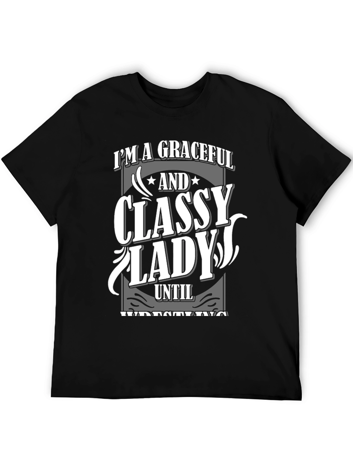 Graceful Classy Lady Graphic T-Shirt
