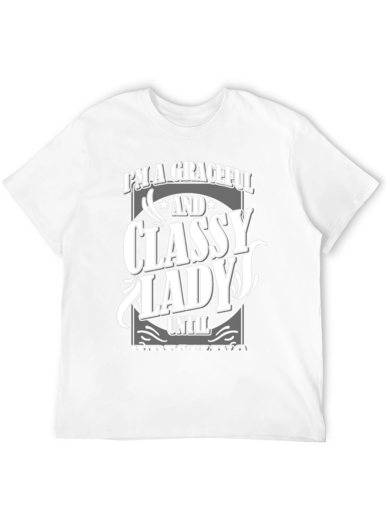 Graceful Classy Lady Graphic T-Shirt