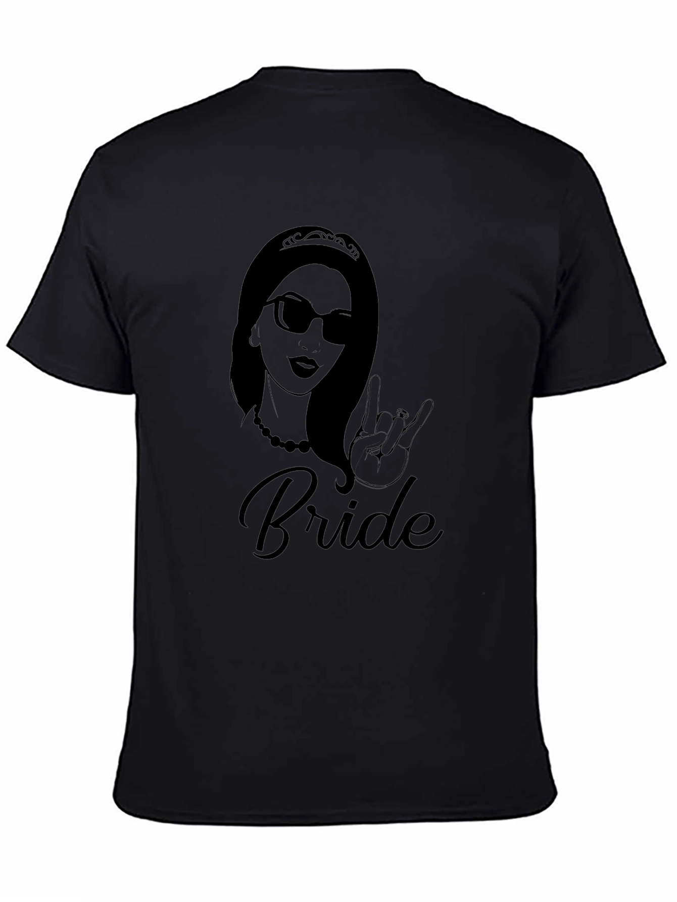 Bride Graphic Tee - Rock On Bridal Shirt