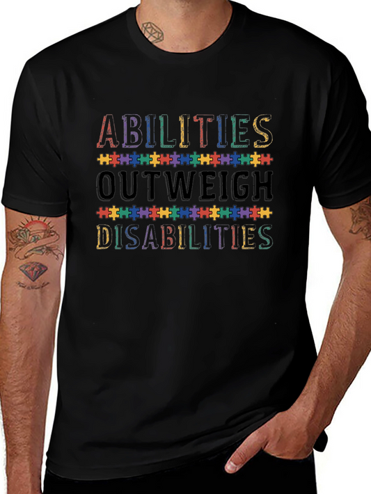 Abilities Outweigh Disabilities T-Shirt