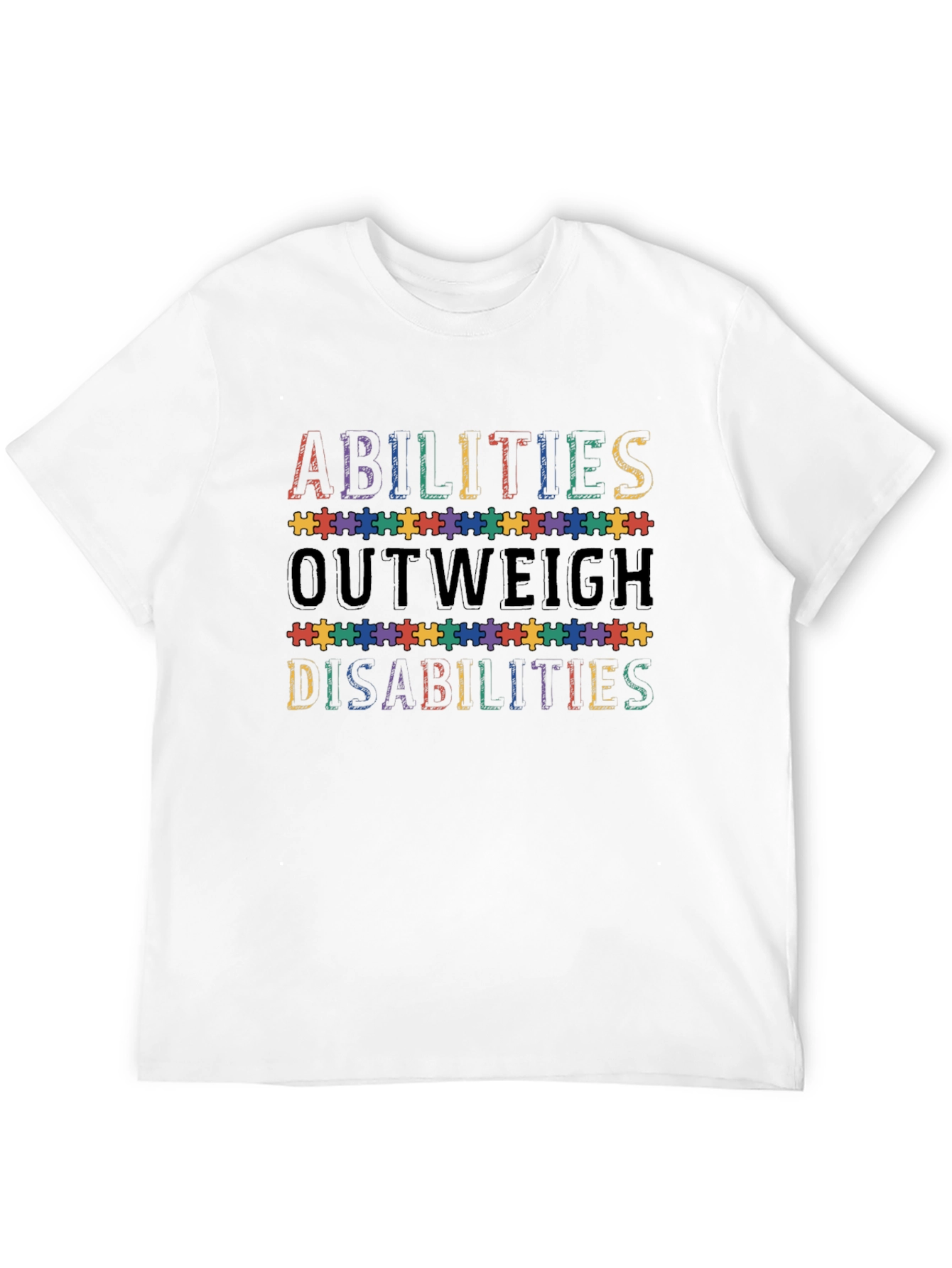 Abilities Outweigh Disabilities T-Shirt