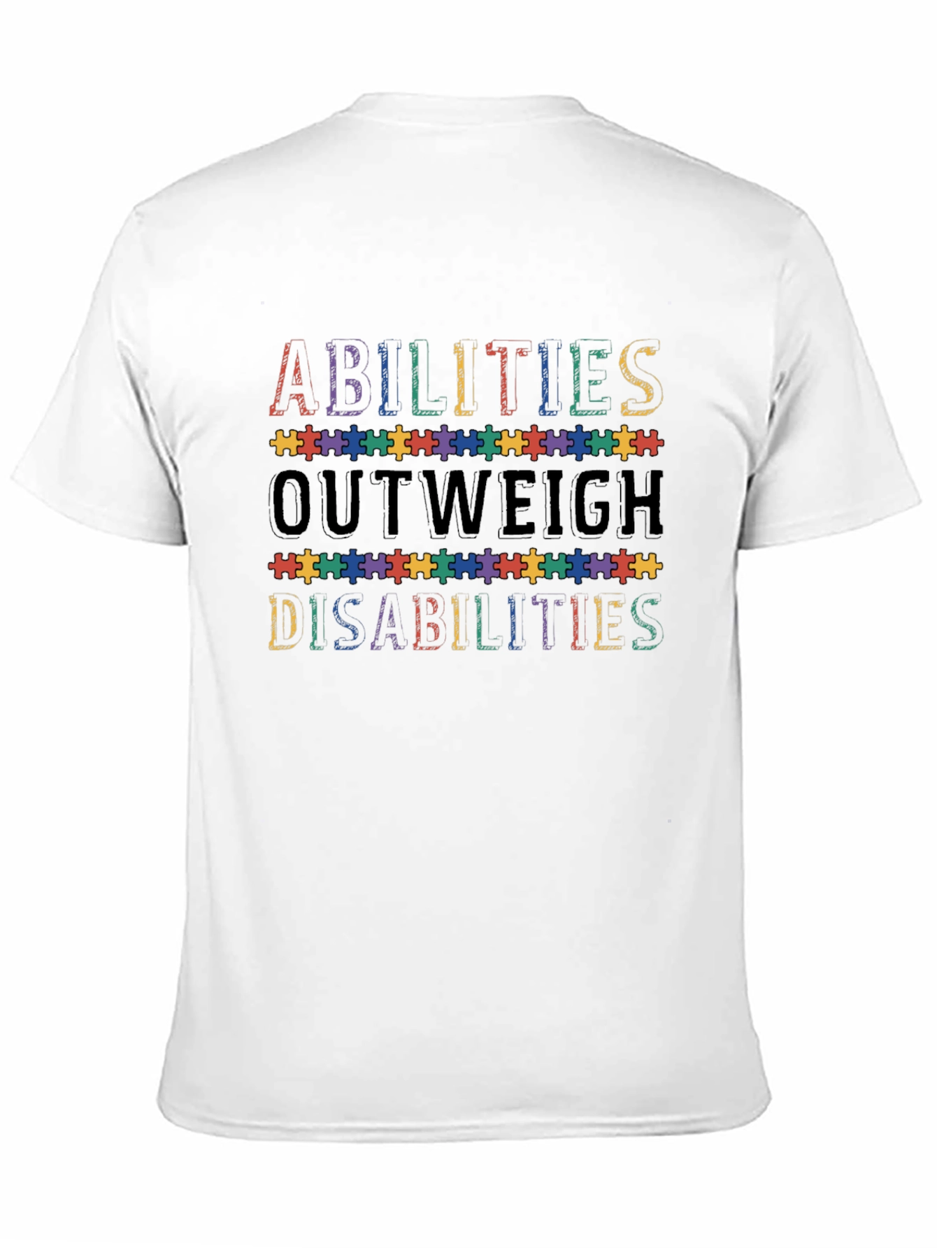 Abilities Outweigh Disabilities T-Shirt