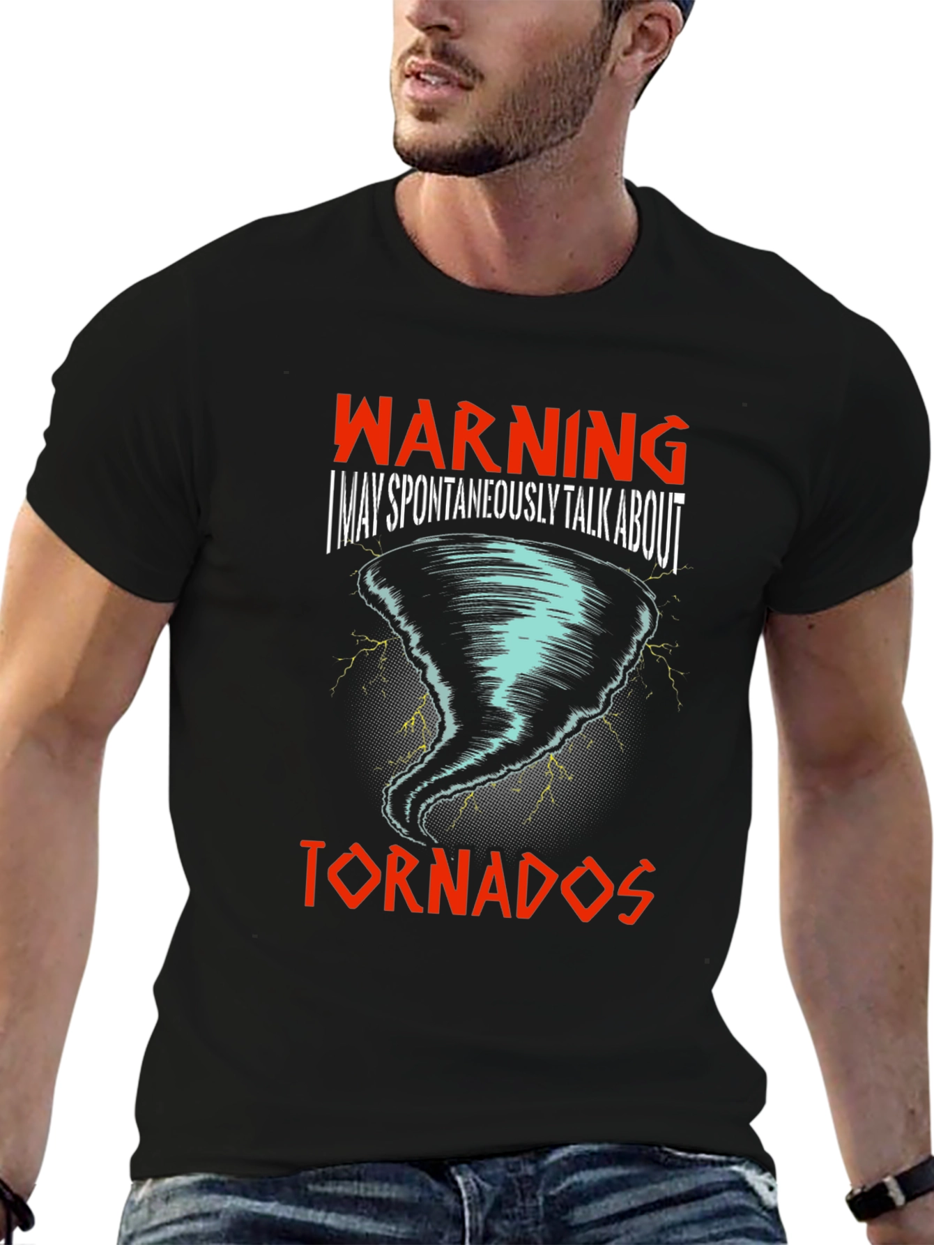 Warning: I May Talk About Tornadoes T-Shirt