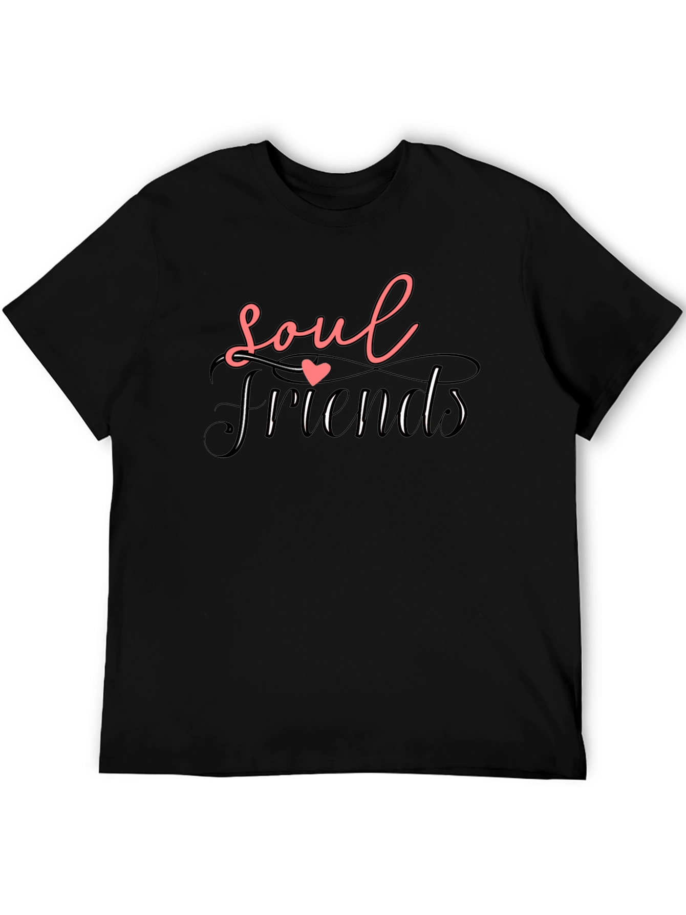 Soul Friends Graphic Tee - Black