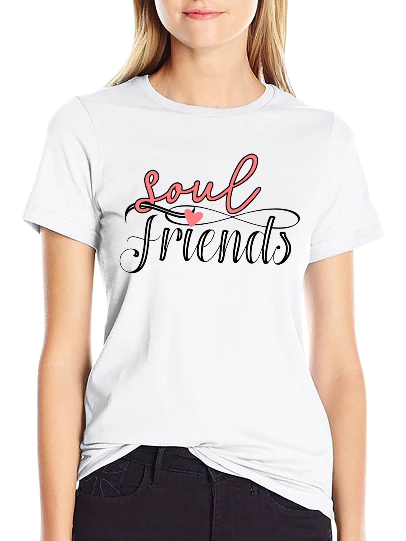 Soul Friends Graphic Tee - Black