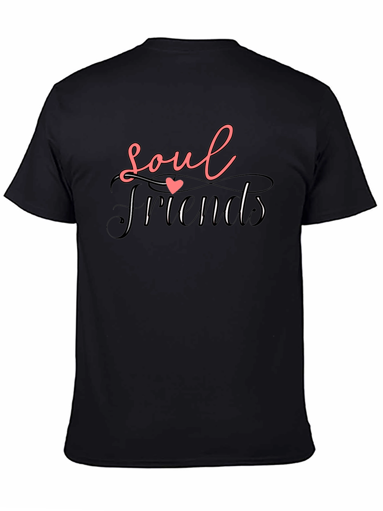Soul Friends Graphic Tee - Black