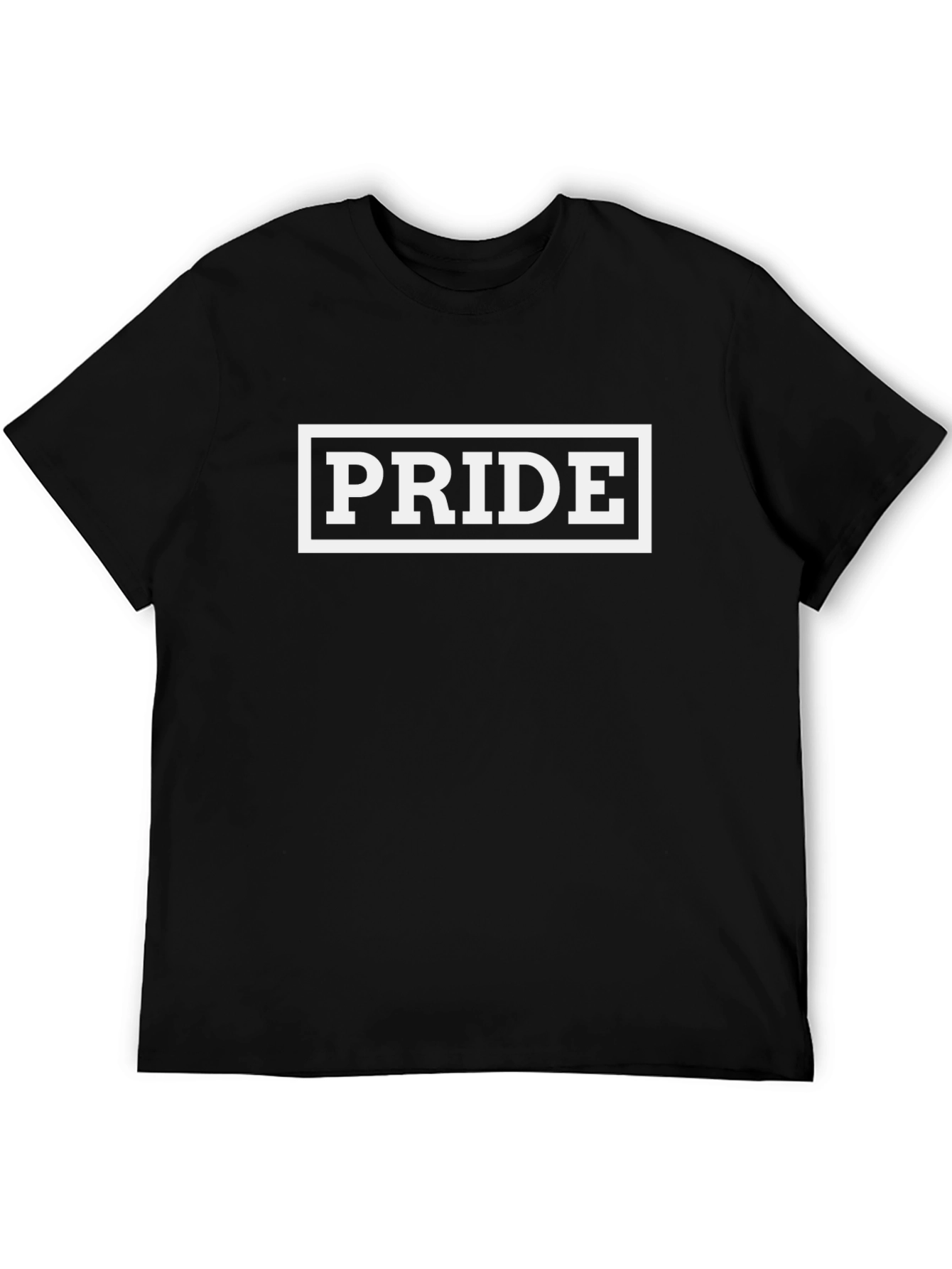 Pride Graphic T-Shirt - Black Bold Statement Tee