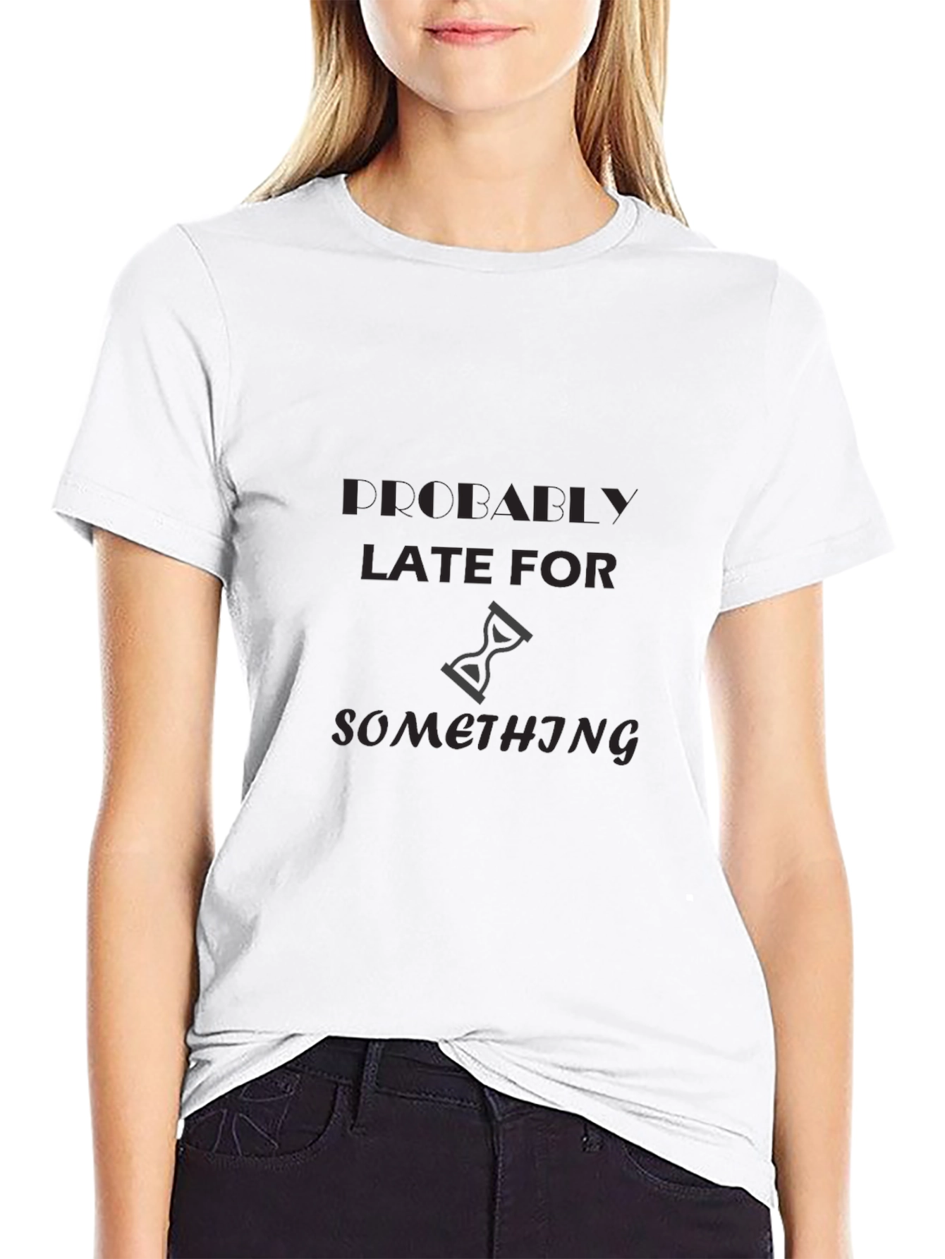 Humorous Late Graphic T-Shirt