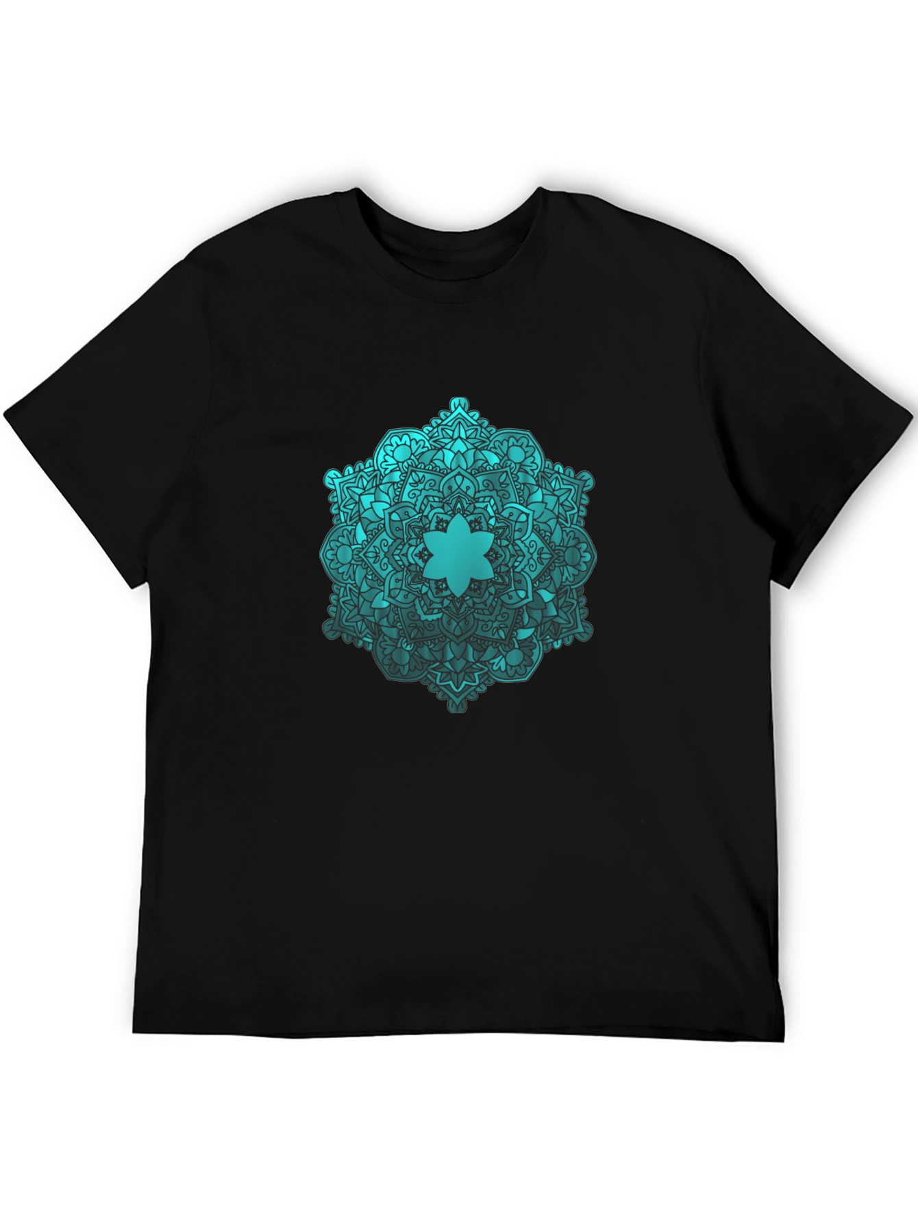 Mandala Graphic Black T-Shirt