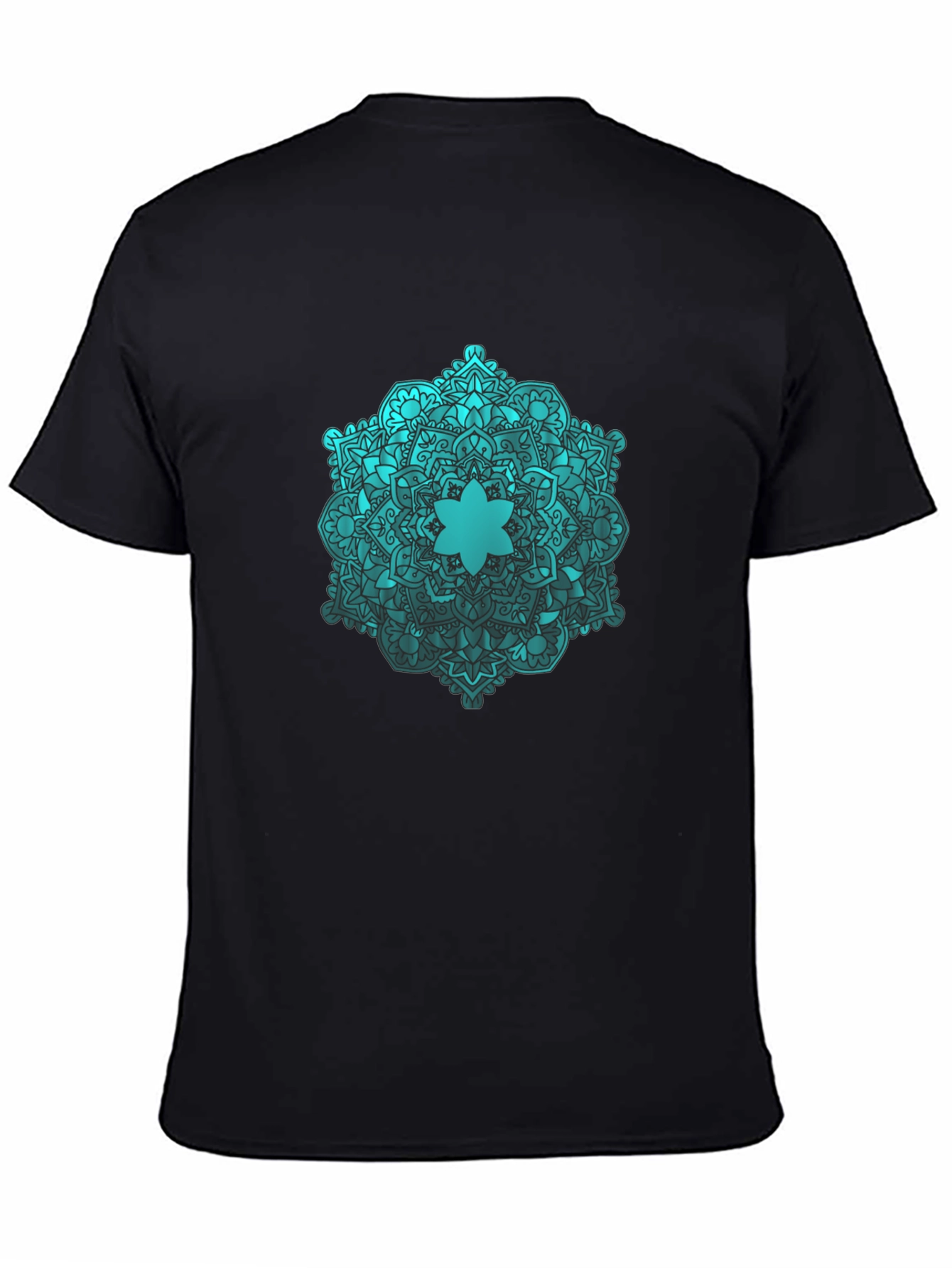 Mandala Graphic Black T-Shirt