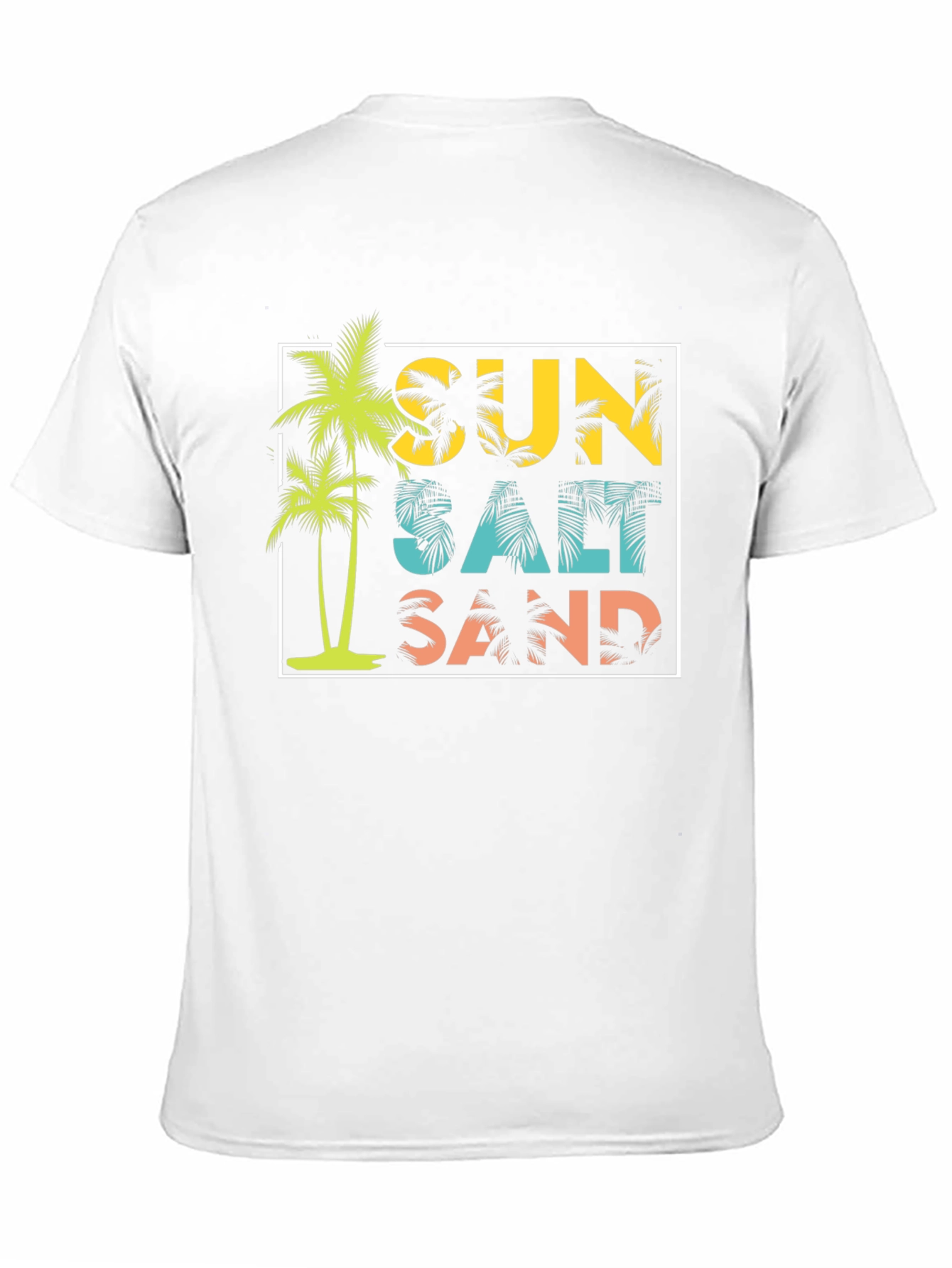 Sun Salt Sand Graphic Tee - Summer Vibes