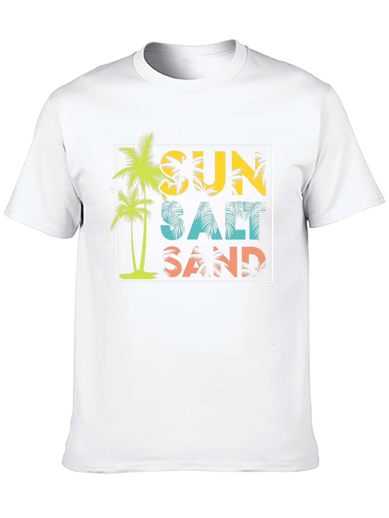 Sun Salt Sand Graphic Tee - Summer Vibes